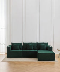 Hestia Compressed Modular Sofa with Cup Holders & Storage