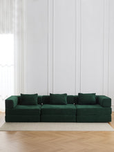 Selene Three-Seater Compressed Modular Sofa -14.2" Seat Height