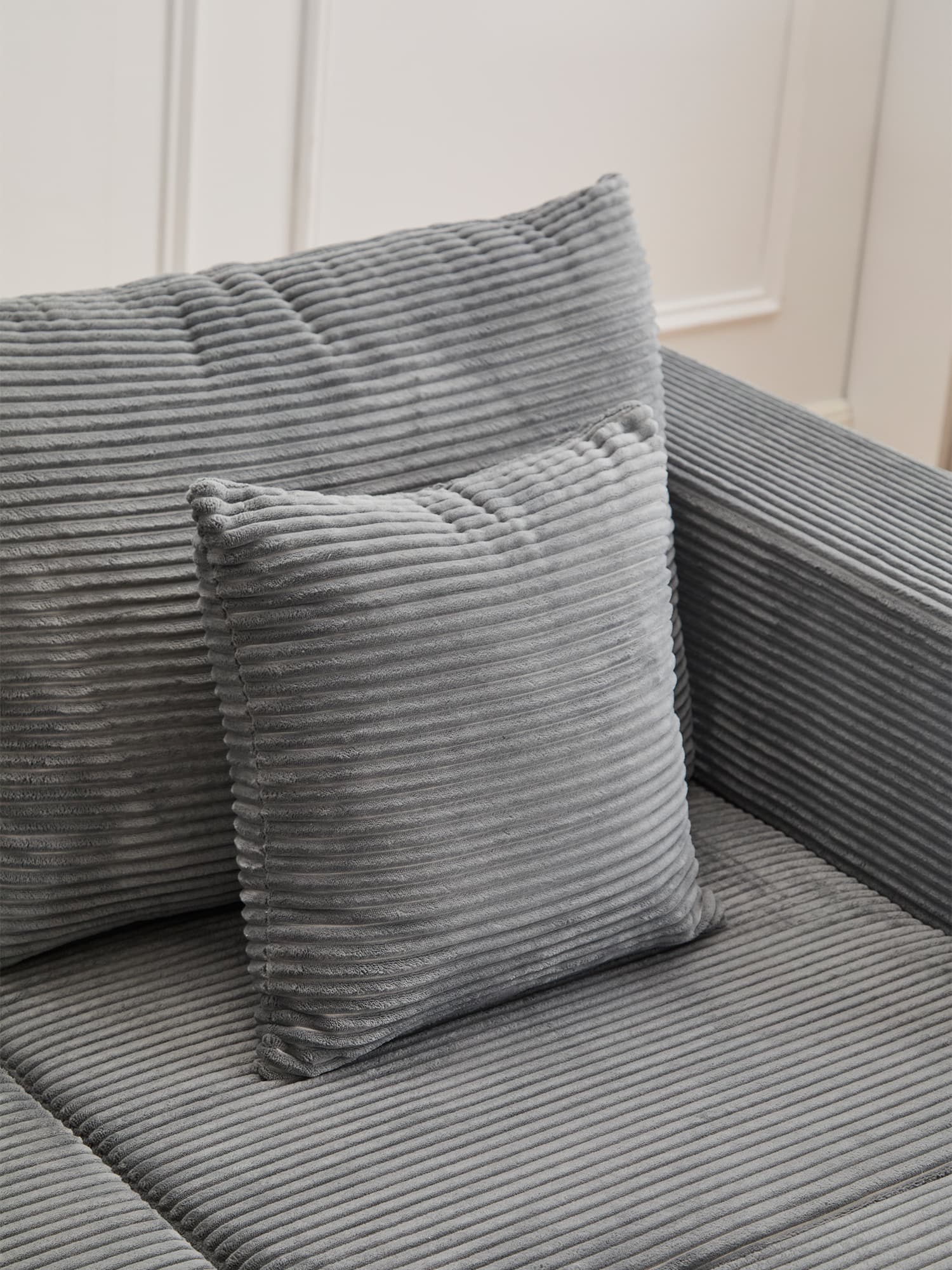 Hestia Compressed Modular Sofa with Cup Holders & Storage