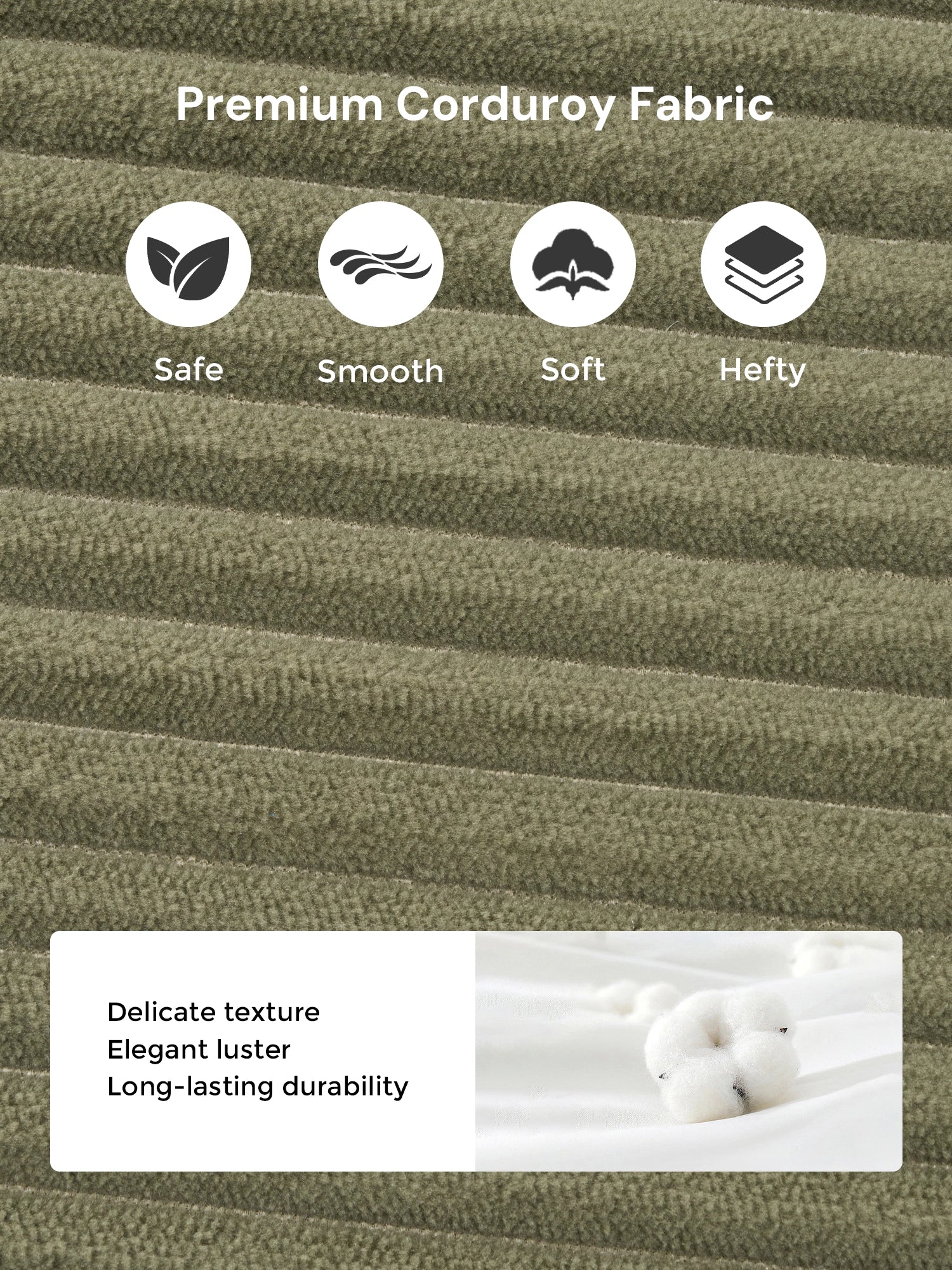 Selene Compressed Modular Sofa Bed-14.2" Seat Height