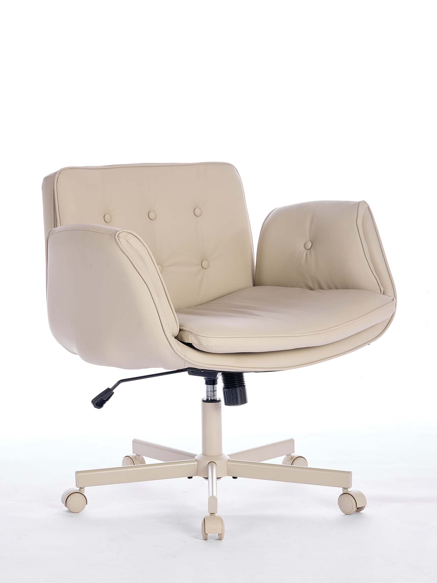 P6 Criss Cross Chair with Pet-Friendly Upholstery and Adjustable Armrests