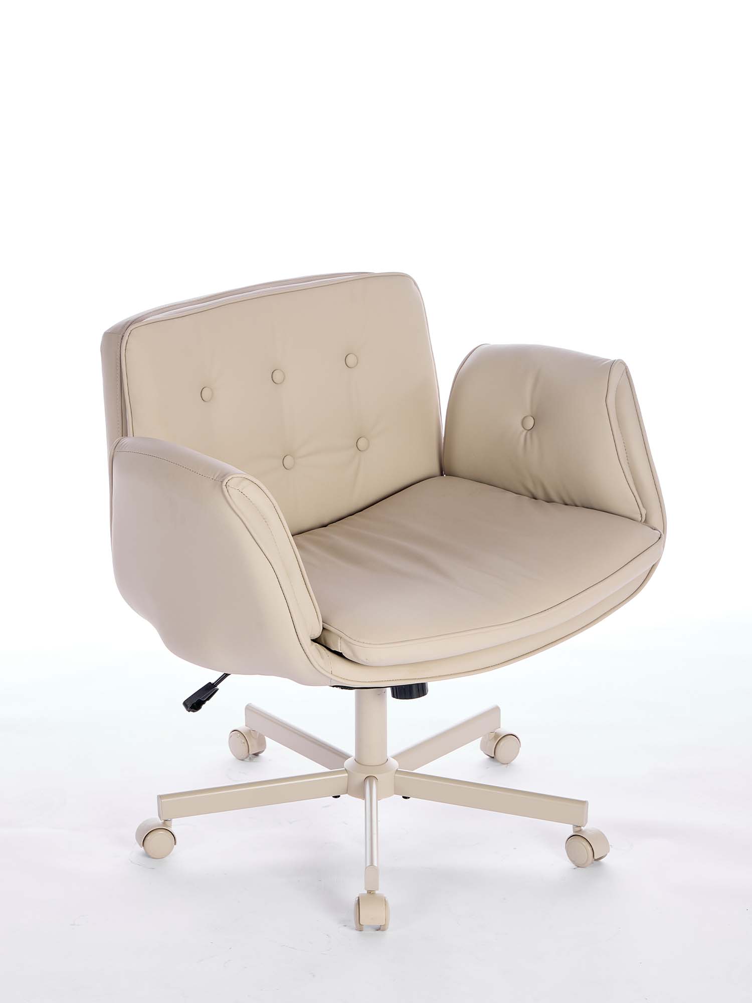 P6 Criss Cross Chair with Pet-Friendly Upholstery and Adjustable Armrests