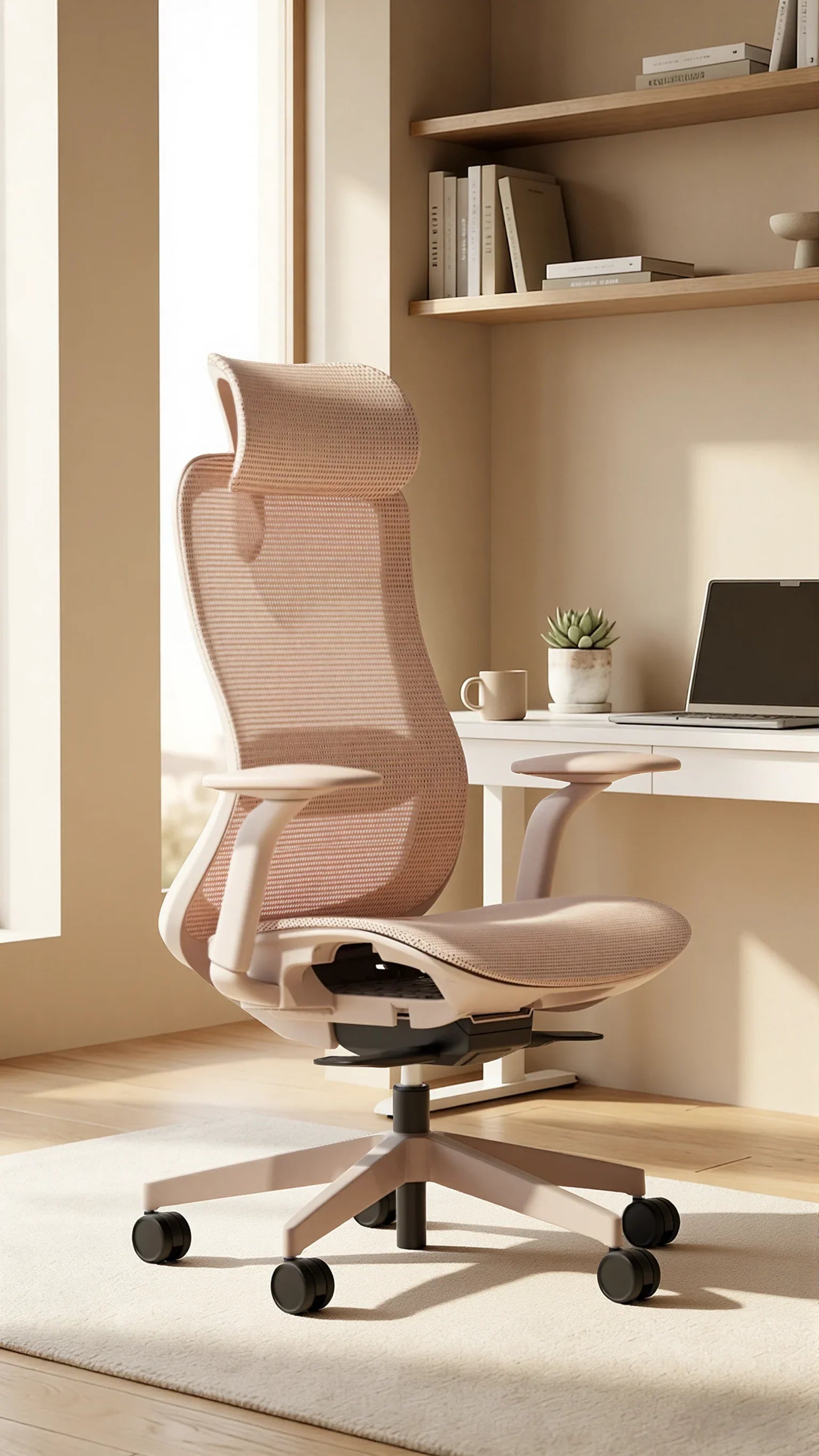 S5 Office Chair with Smooth Arch Design Style