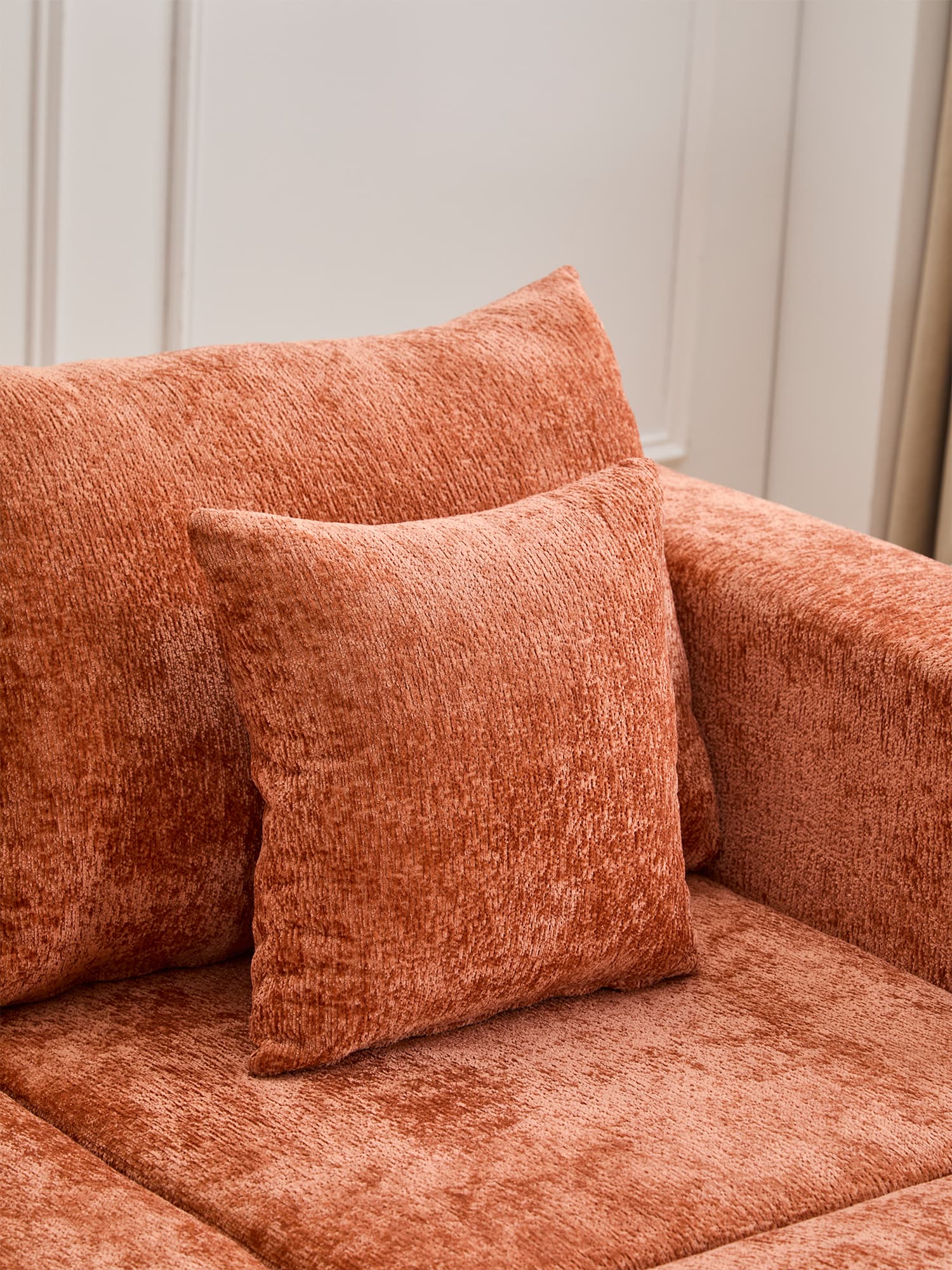 Hestia Compressed Modular Sofa with Cup Holders & Storage