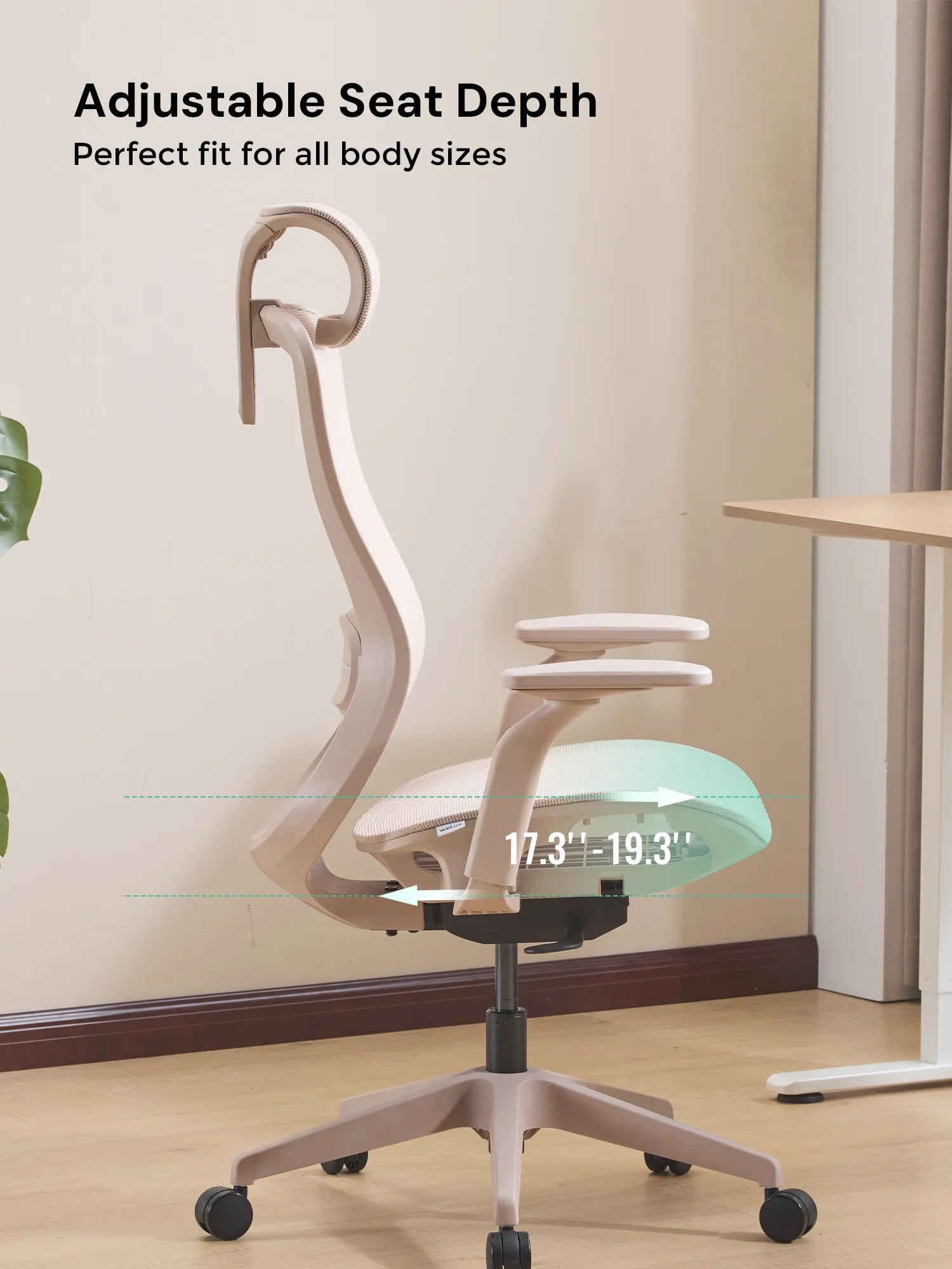 S5 Office Chair with Smooth Arch Design Style