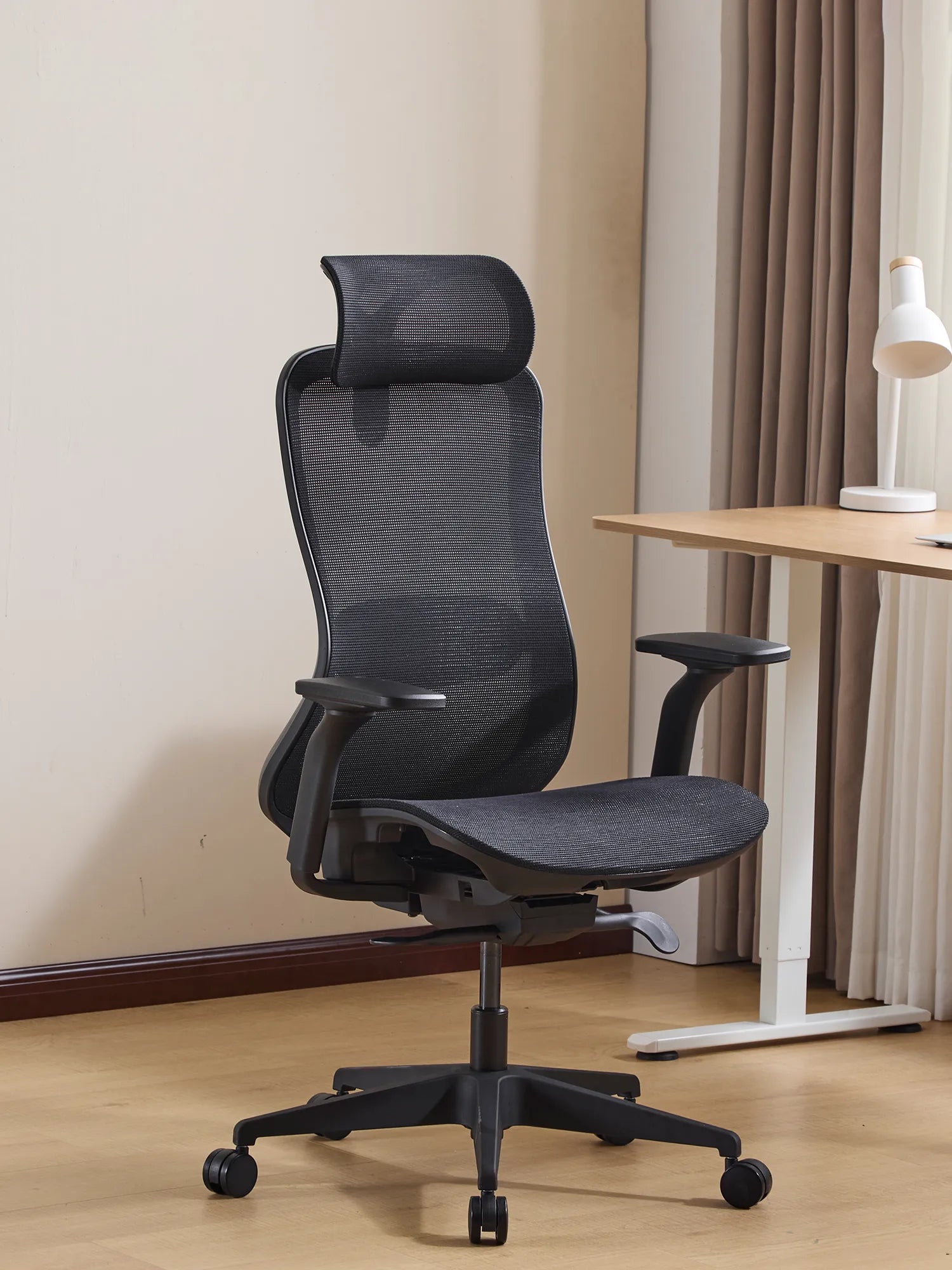 S5 Office Chair with Smooth Arch Design Style