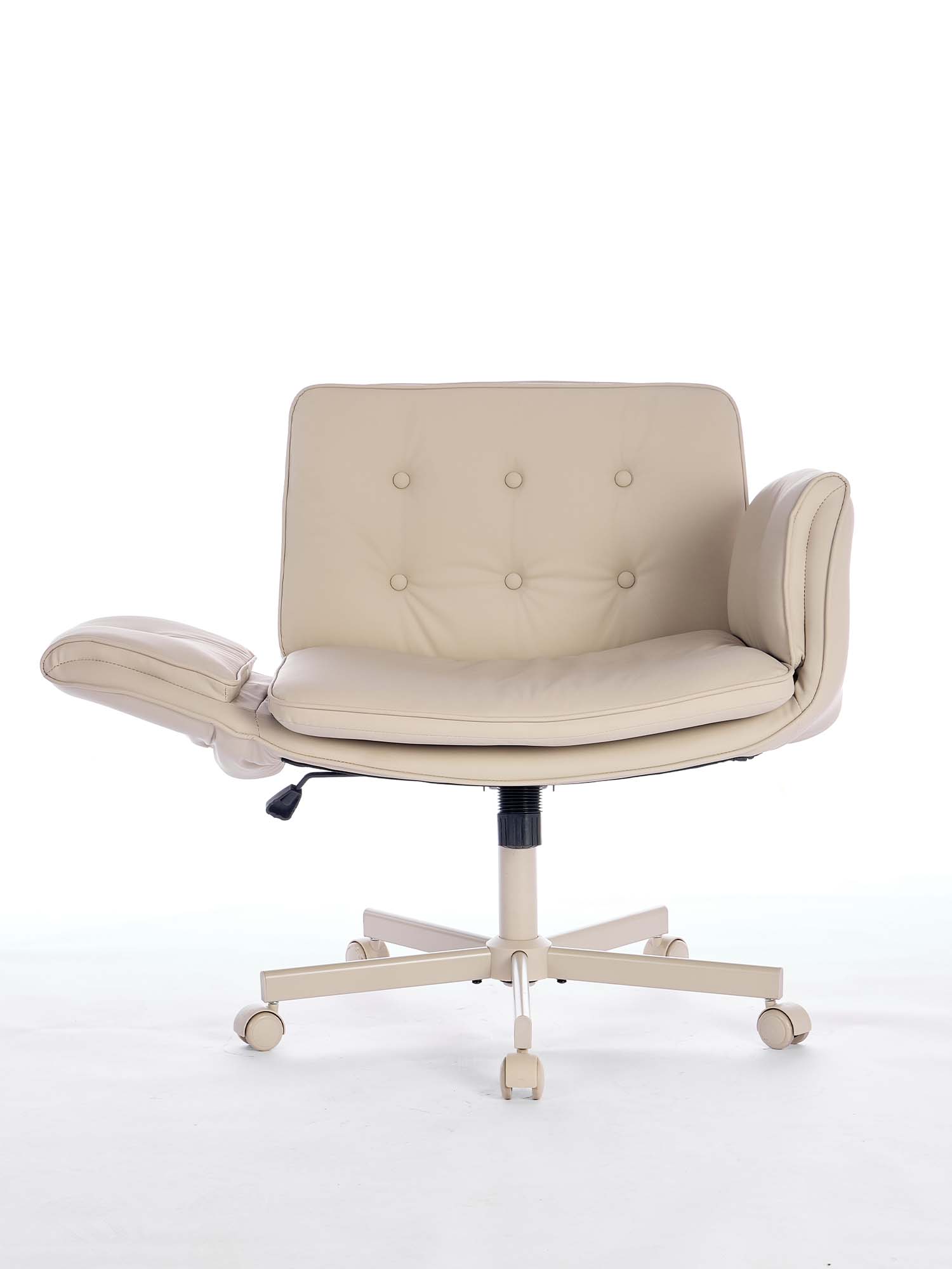 P6 Criss Cross Chair with Pet-Friendly Upholstery and Adjustable Armrests