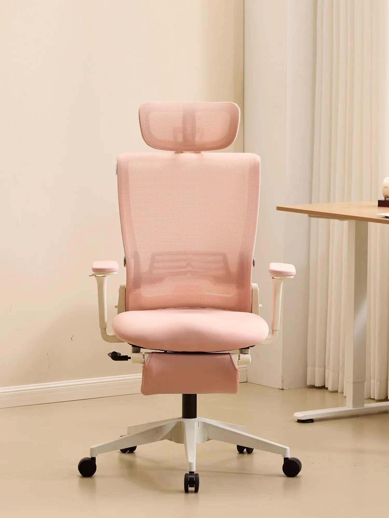 S4 Ergonomic Desk Chair with Foldable Backrest