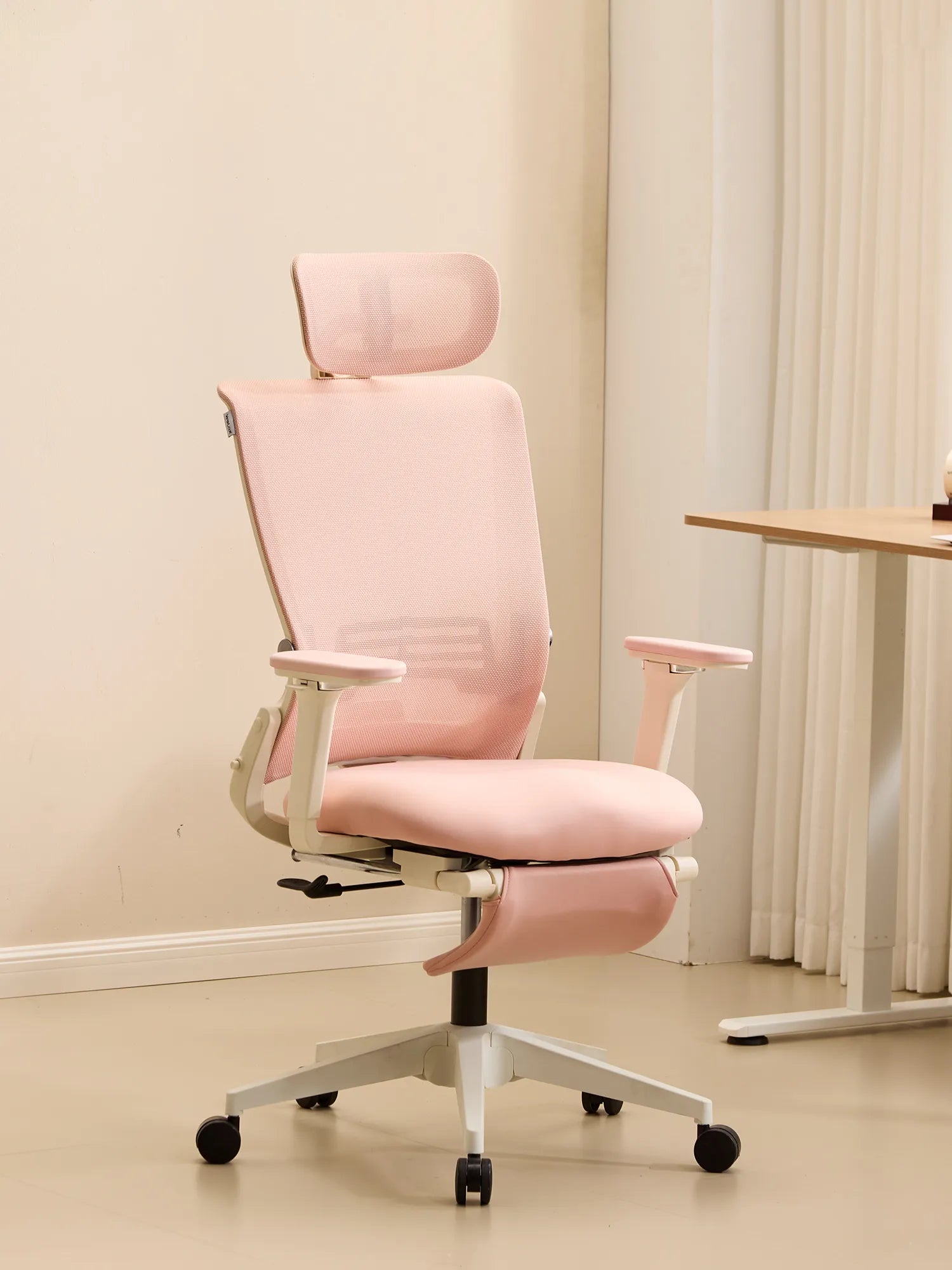 S4 Ergonomic Desk Chair with Foldable Backrest
