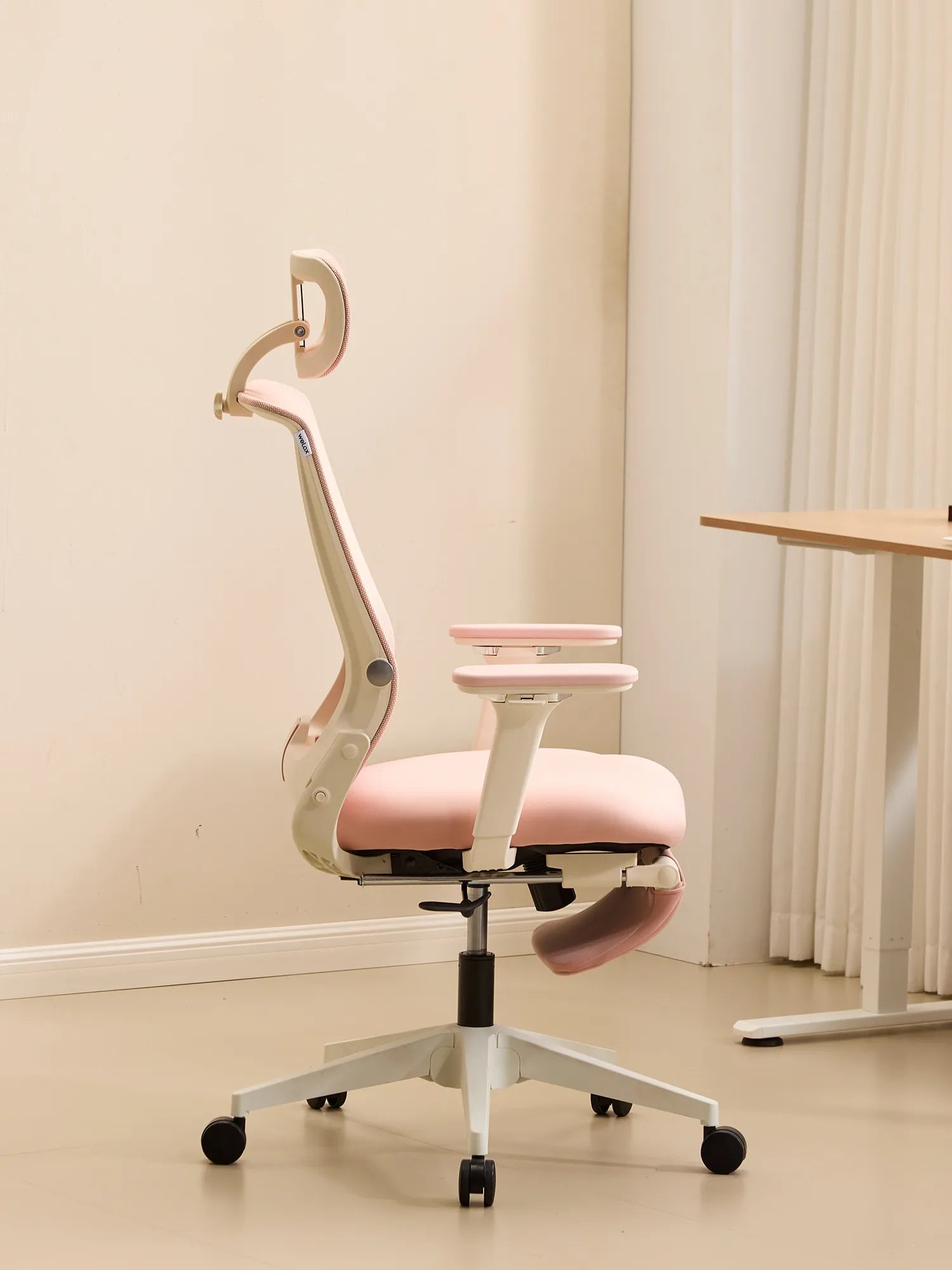 S4 Ergonomic Desk Chair with Foldable Backrest