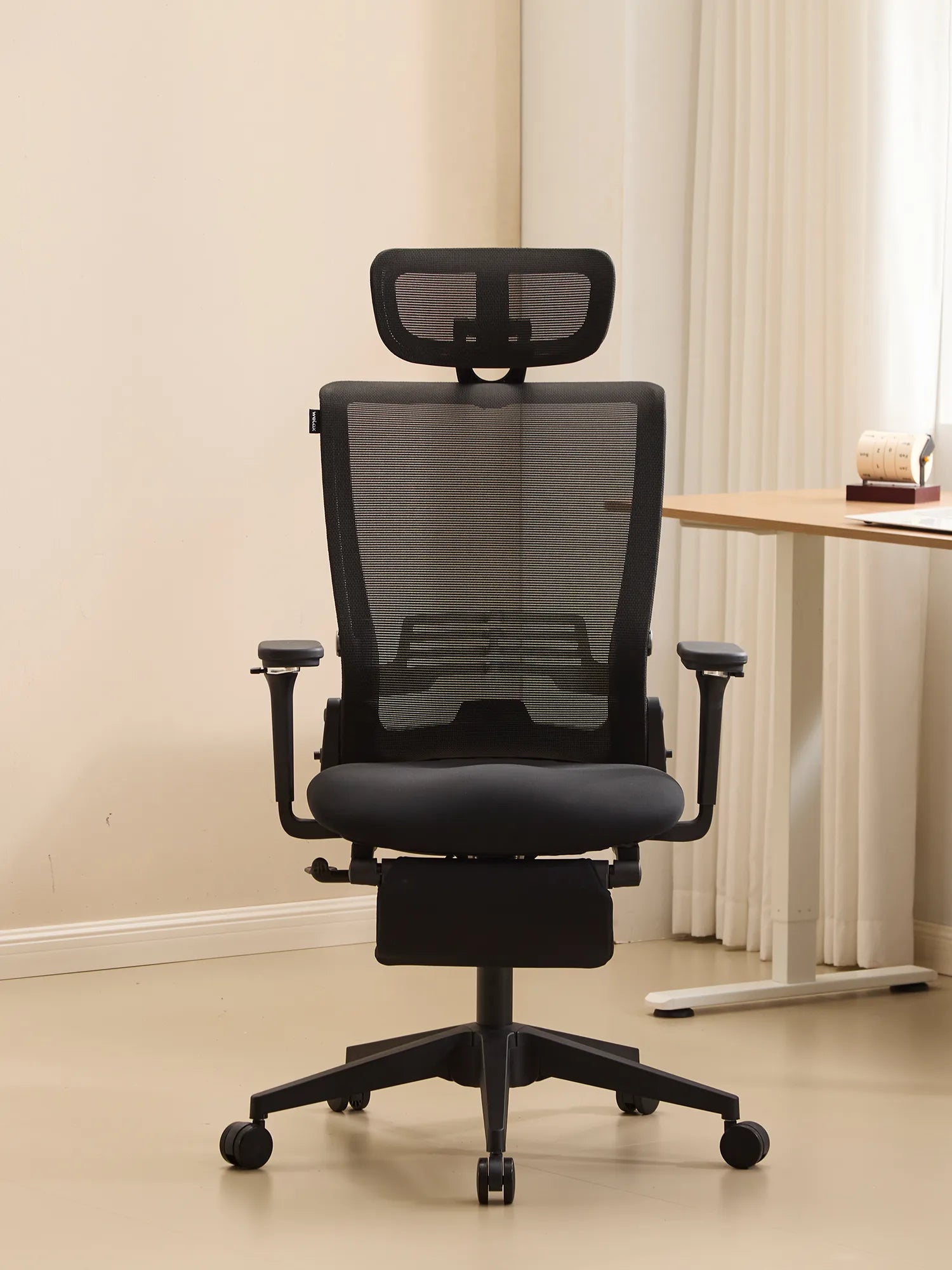 S4 Ergonomic Desk Chair with Foldable Backrest