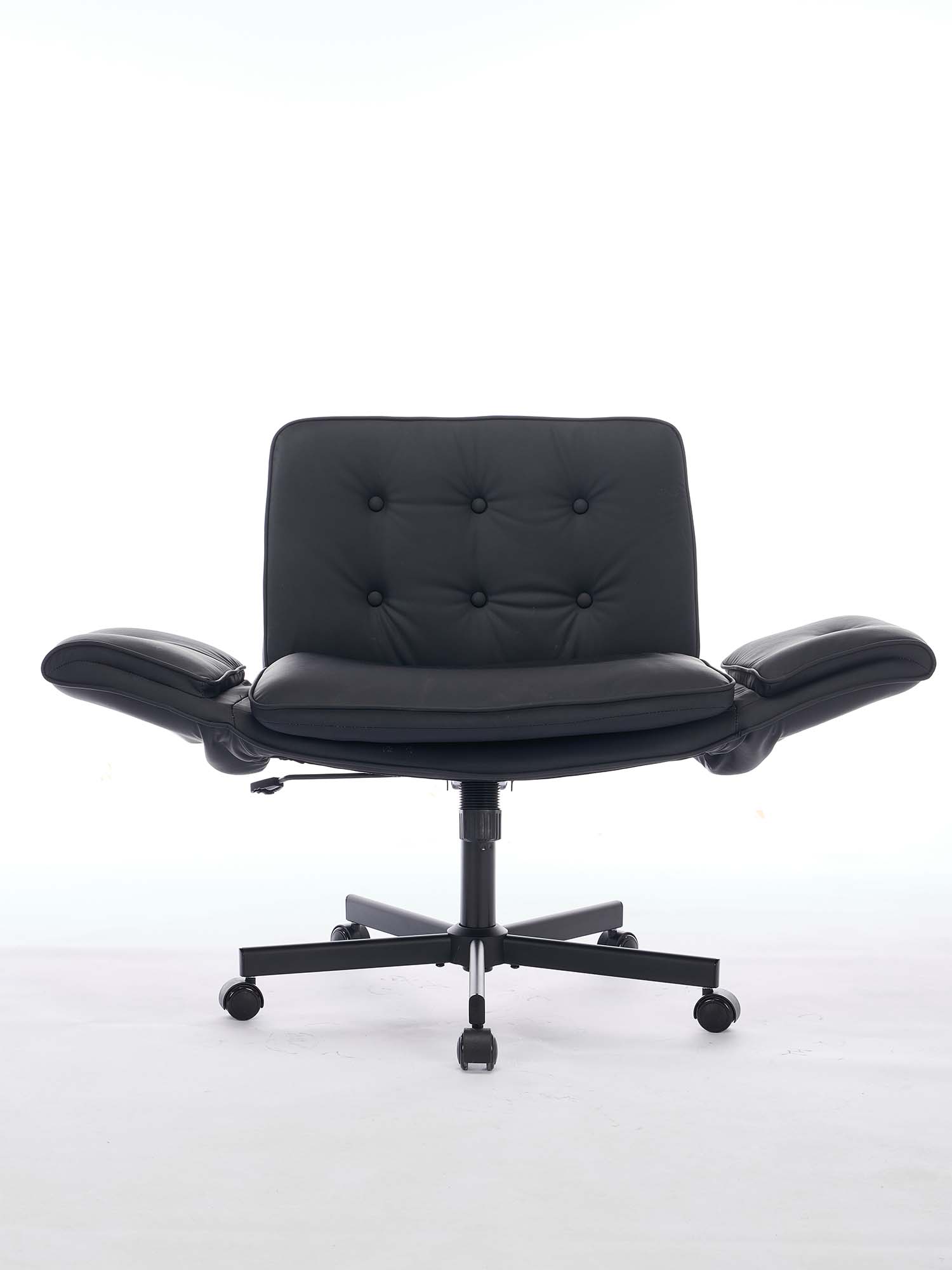 P6 Criss Cross Chair with Pet-Friendly Upholstery and Adjustable Armrests