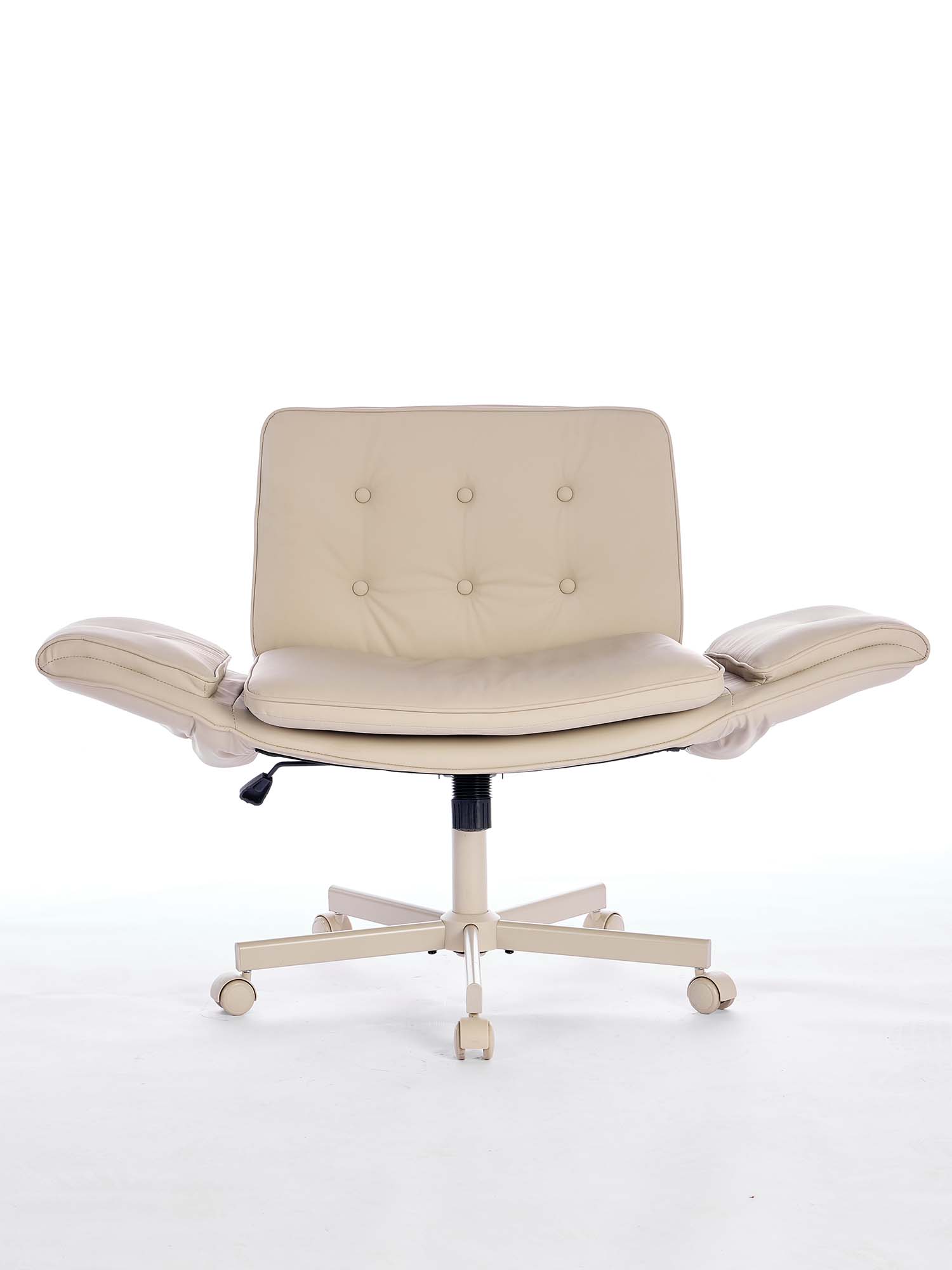 P6 Criss Cross Chair with Pet-Friendly Upholstery and Adjustable Armrests