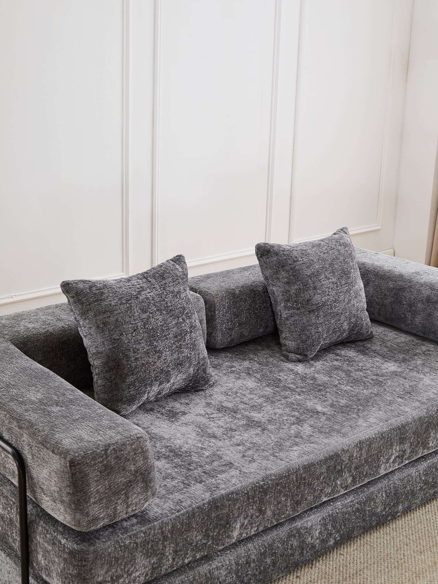 Selene Compressed Modular Sofa Bed-14.2" Seat Height