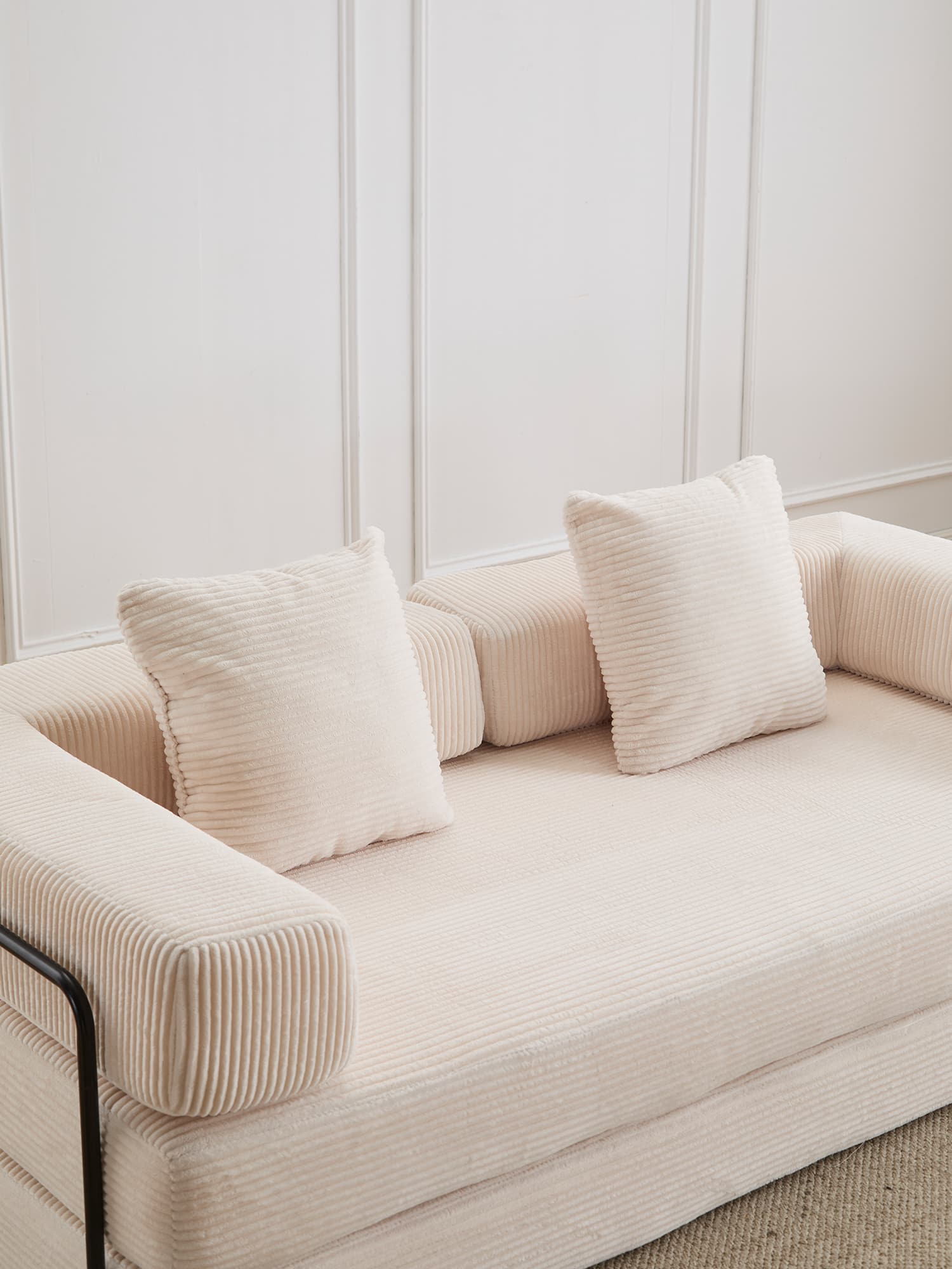 Selene Compressed Modular Sofa Bed-14.2" Seat Height