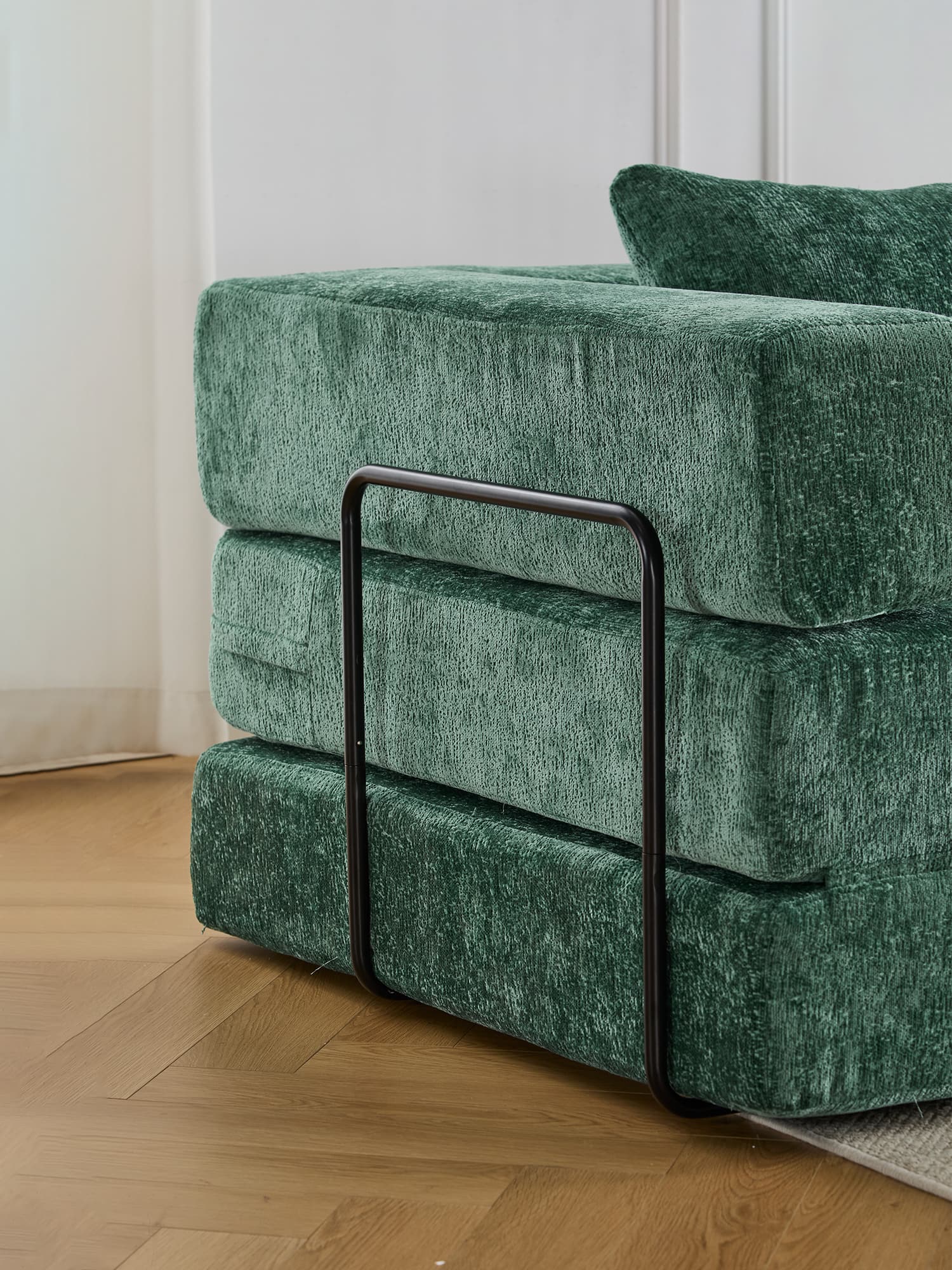 Selene Three-Seater Compressed Modular Sofa -14.2" Seat Height