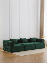 Selene Three-Seater Compressed Modular Sofa -14.2" Seat Height