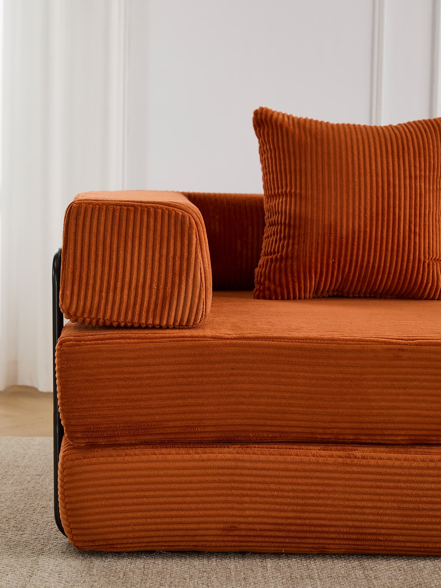 Selene Compressed Modular Sofa Bed-14.2" Seat Height