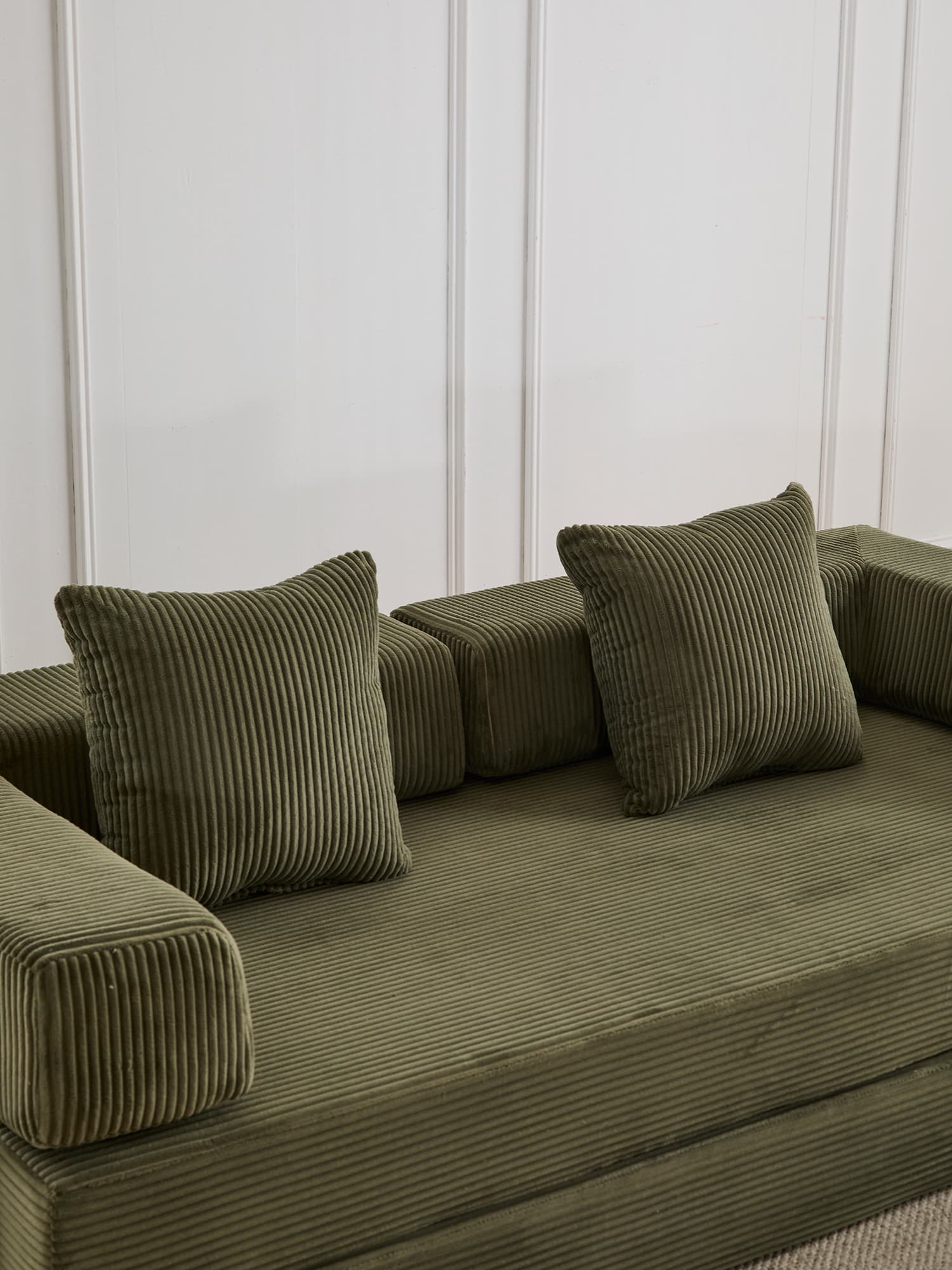 Selene Compressed Modular Sofa Bed-14.2" Seat Height
