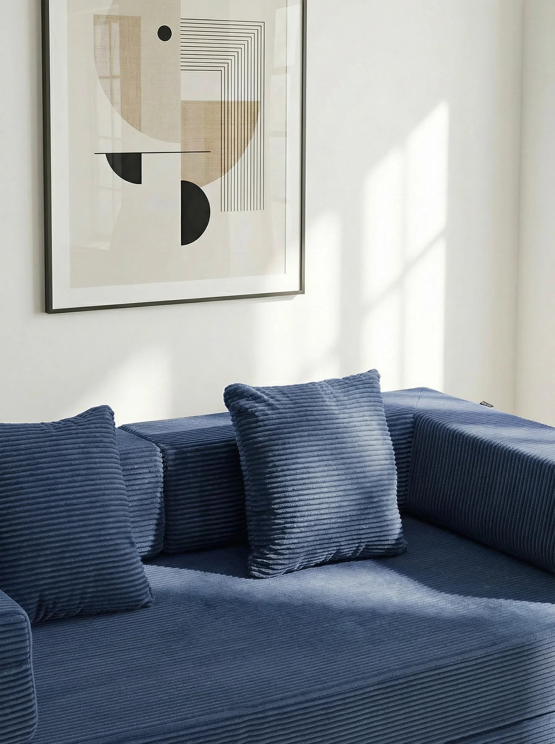 Selene Compressed Modular Sofa Bed-14.2" Seat Height