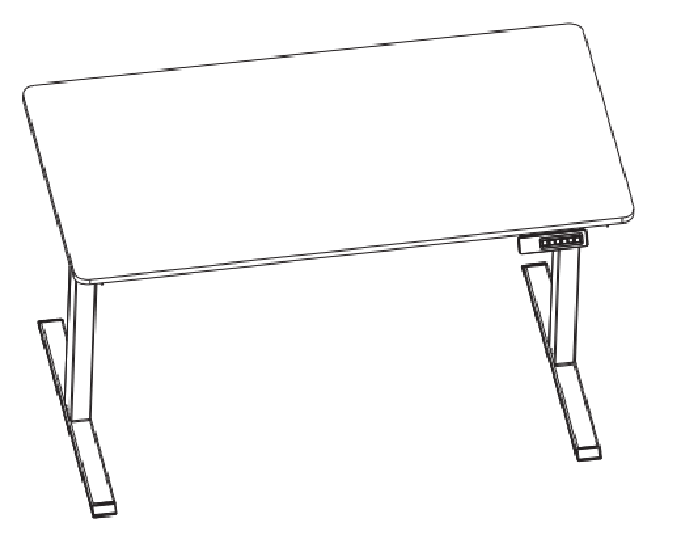 Single-motor Desk (with desktop)