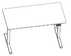 Single-motor Desk (with desktop)