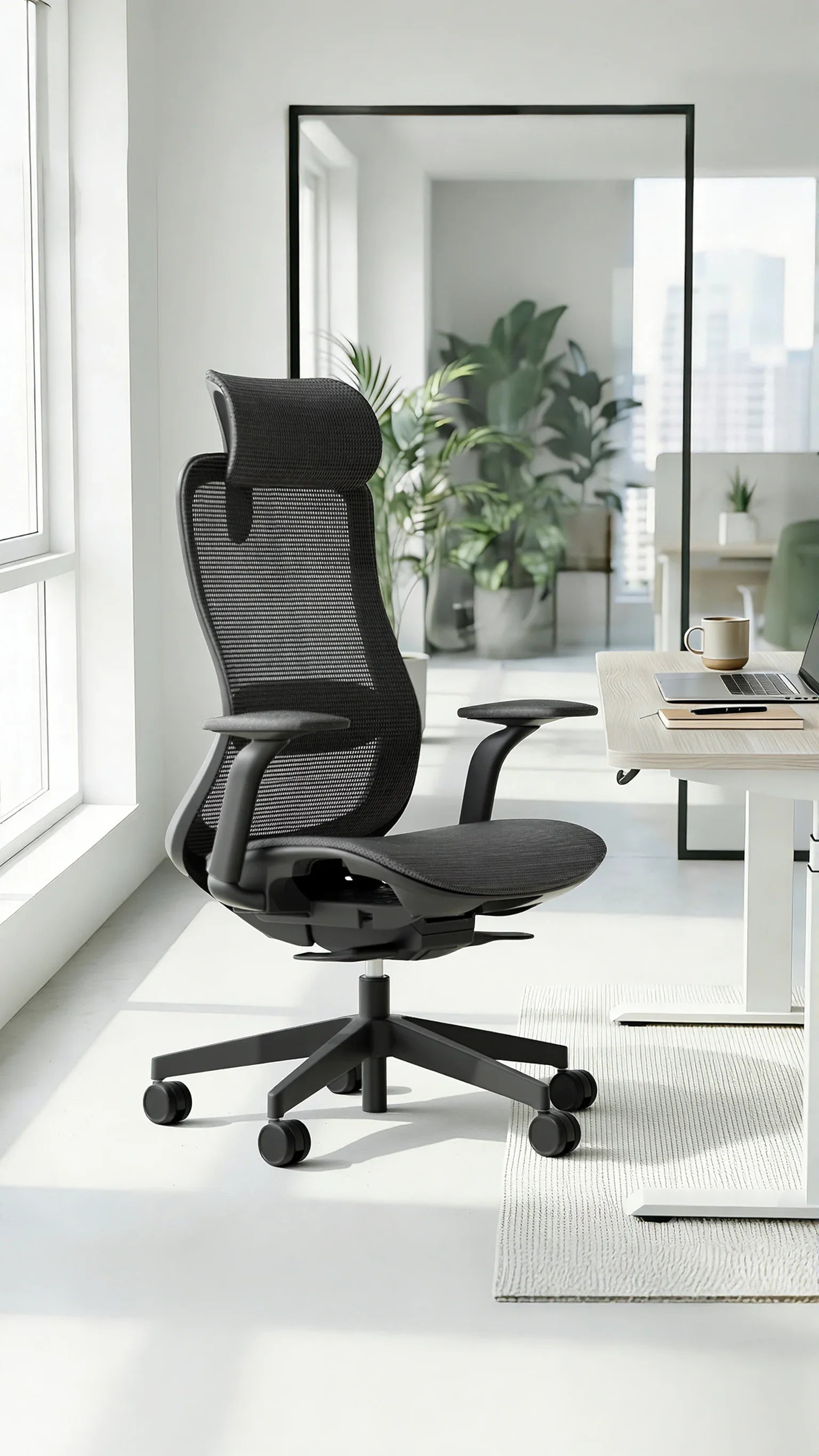 S5 Office Chair with Smooth Arch Design Style