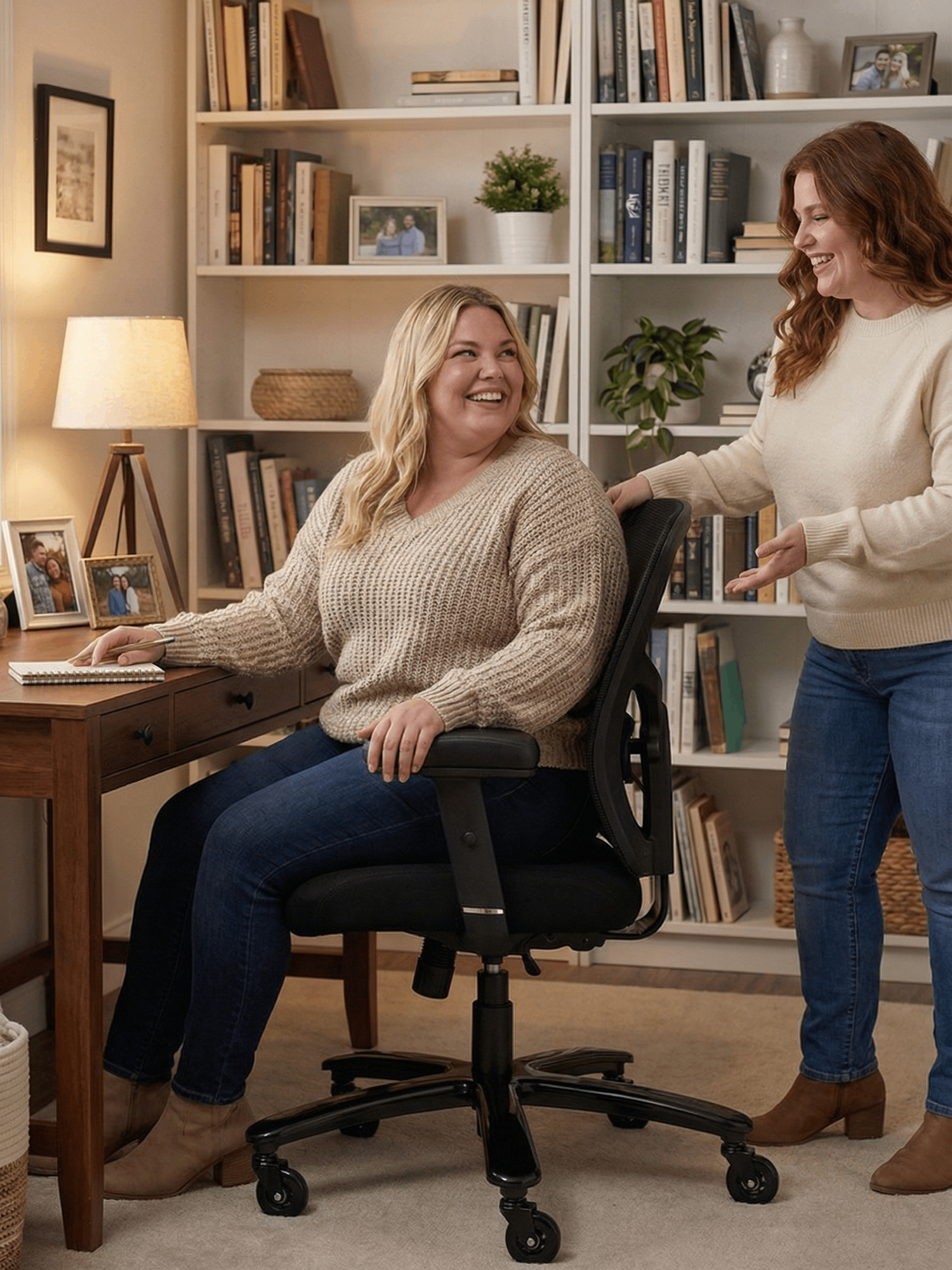 B3 Heavy Duty Chair with Adjustable Armrests