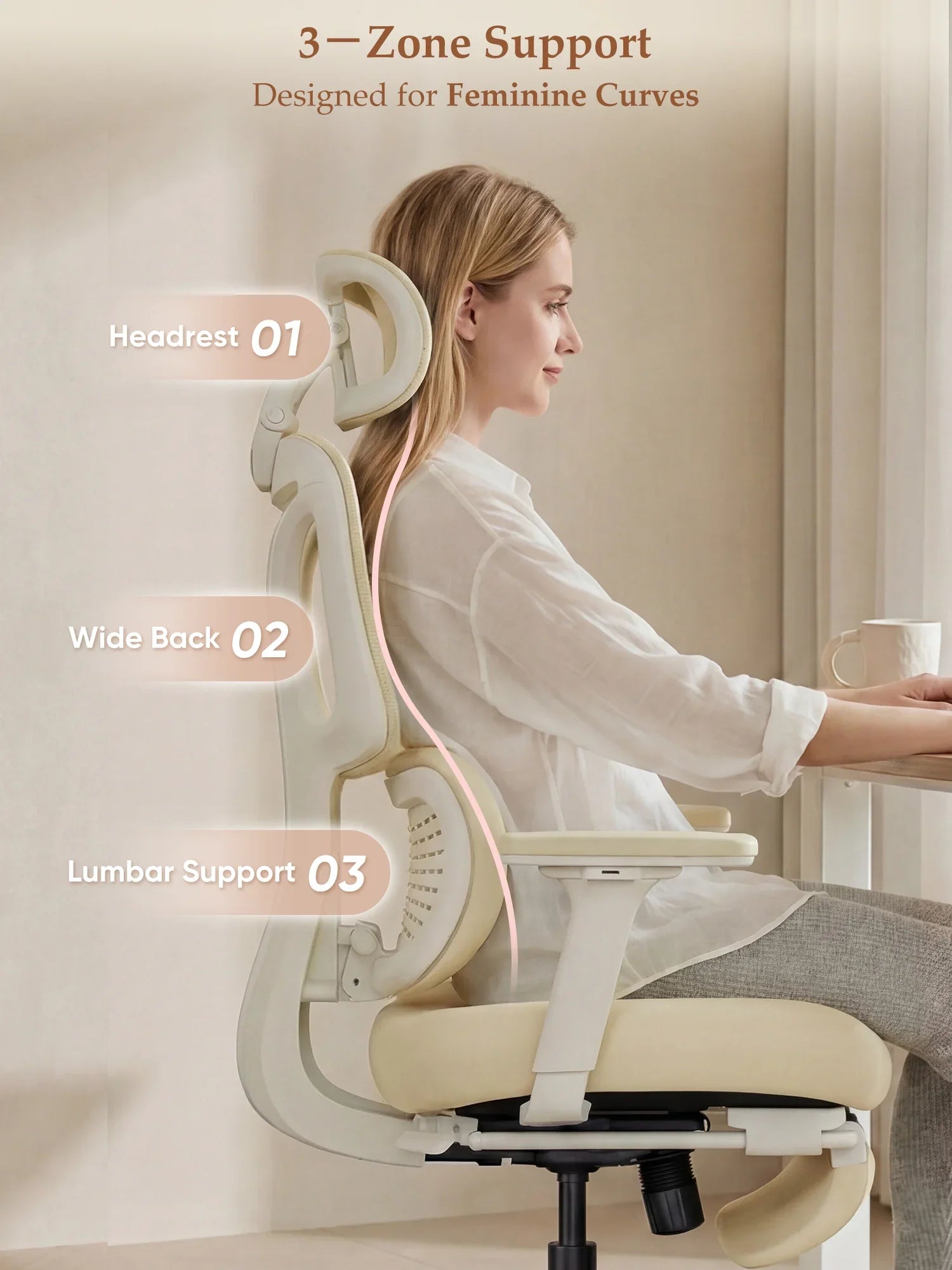 S3 Pro Office Chair with Colorful Lifestyle Design