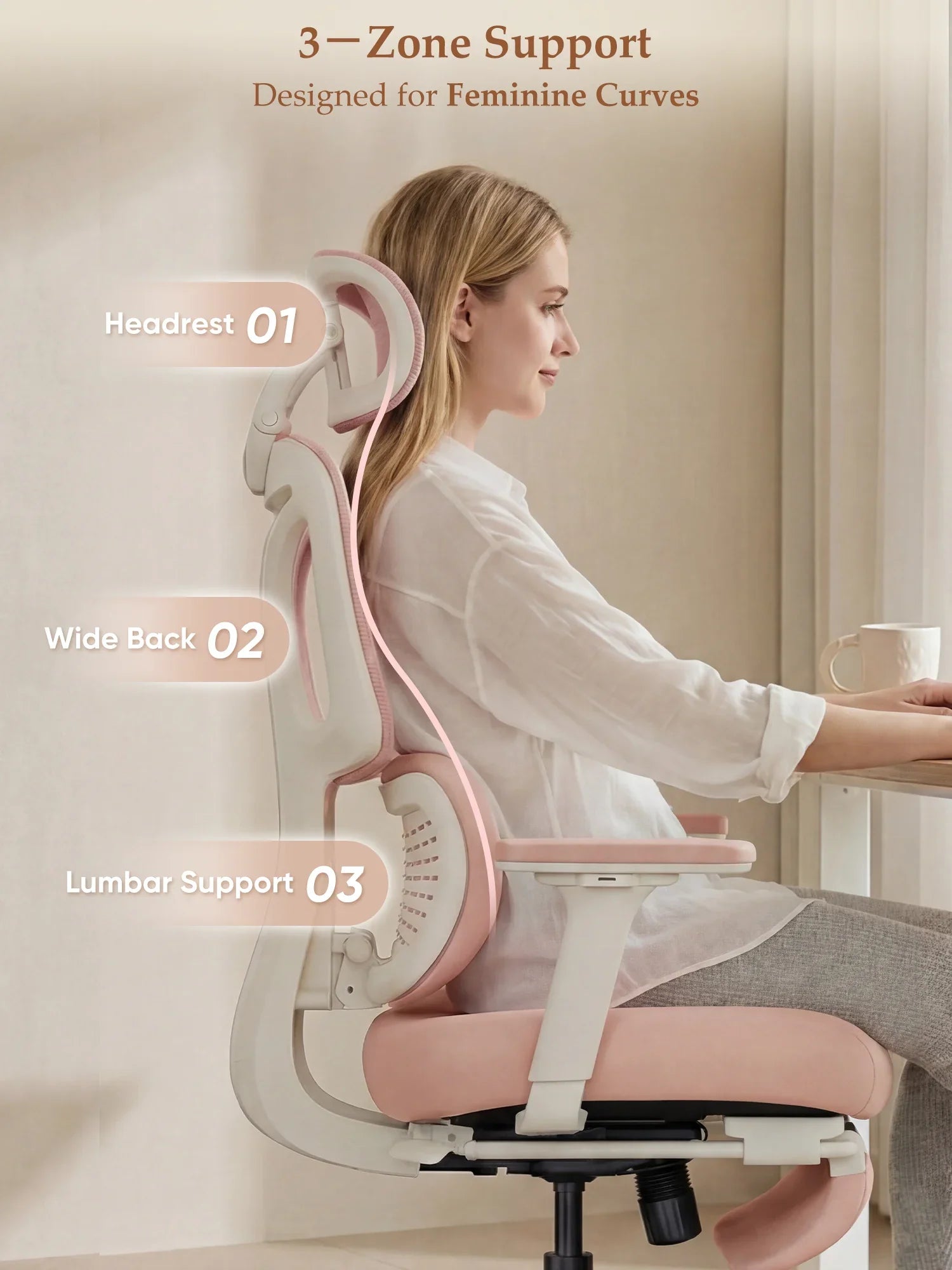 S3 Pro Office Chair with Colorful Lifestyle Design