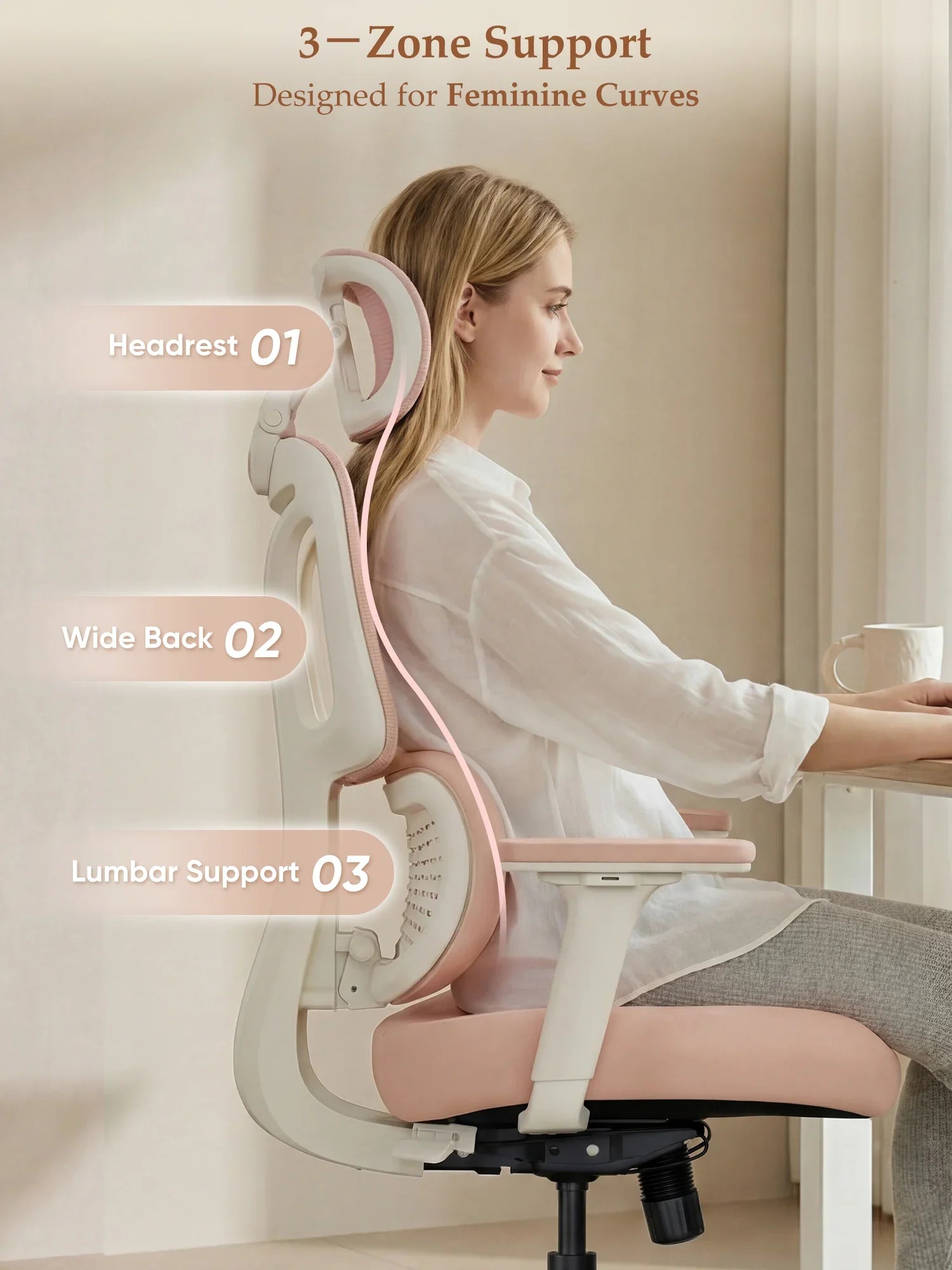 S3 Pro Office Chair with Colorful Lifestyle Design