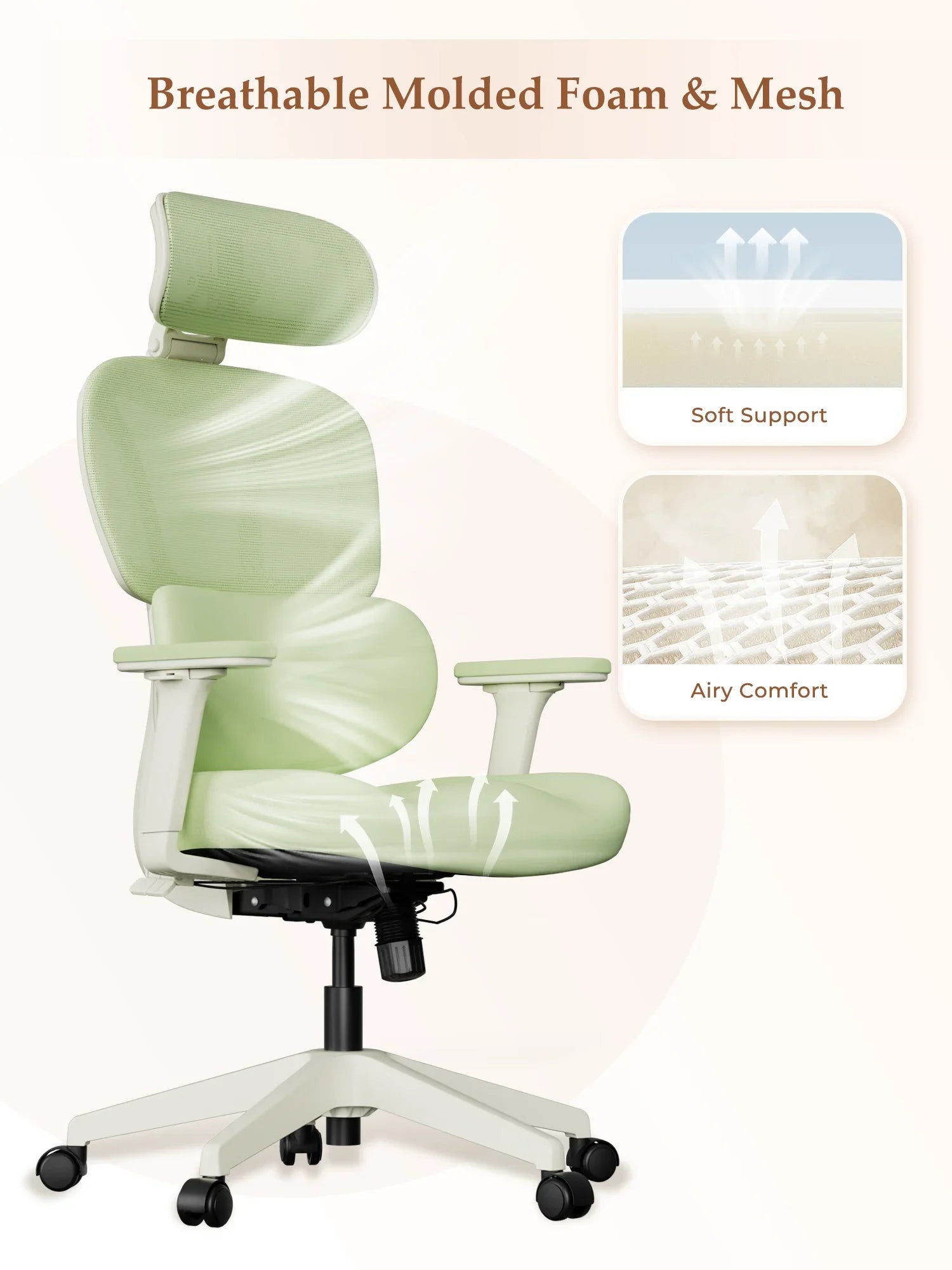 S3 Pro Office Chair with Colorful Lifestyle Design