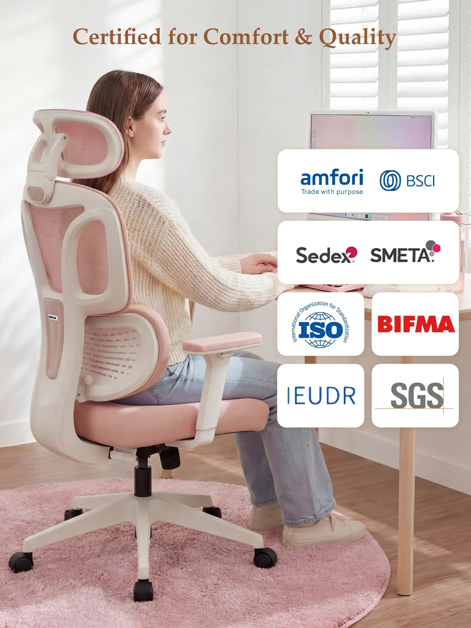 S3 Pro Office Chair with Colorful Lifestyle Design
