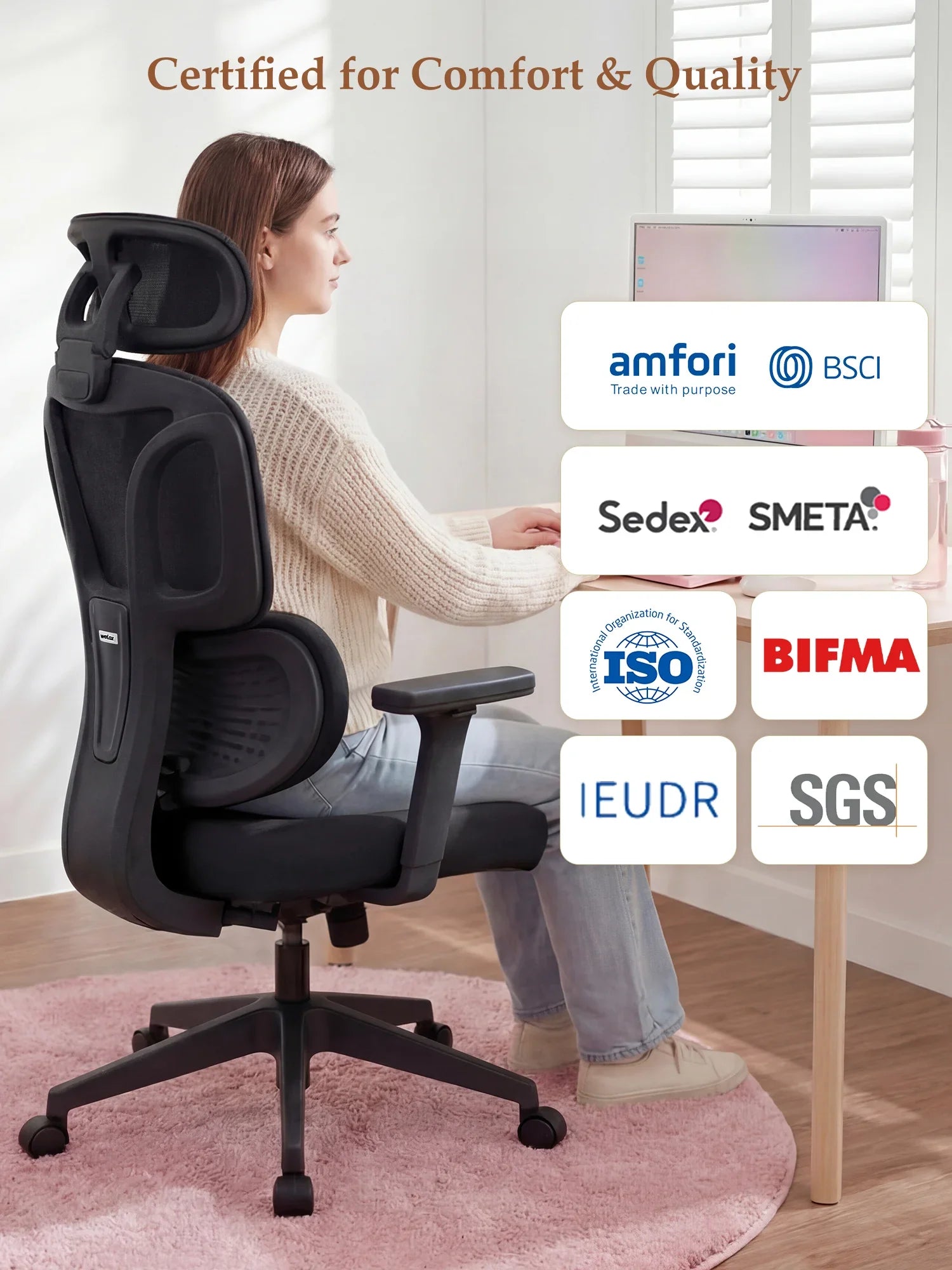 S3 Pro Office Chair with Colorful Lifestyle Design