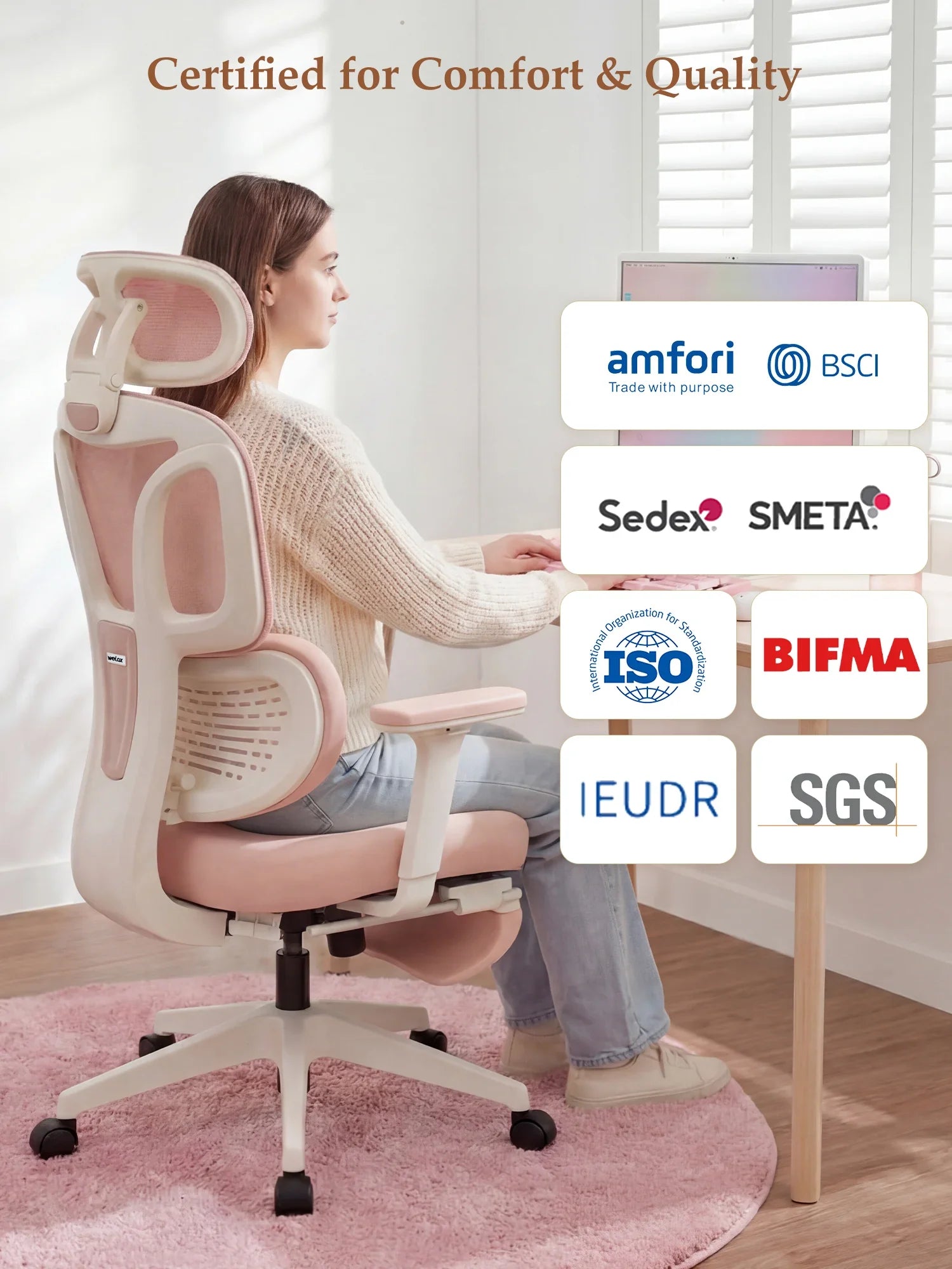 S3 Pro Office Chair with Colorful Lifestyle Design