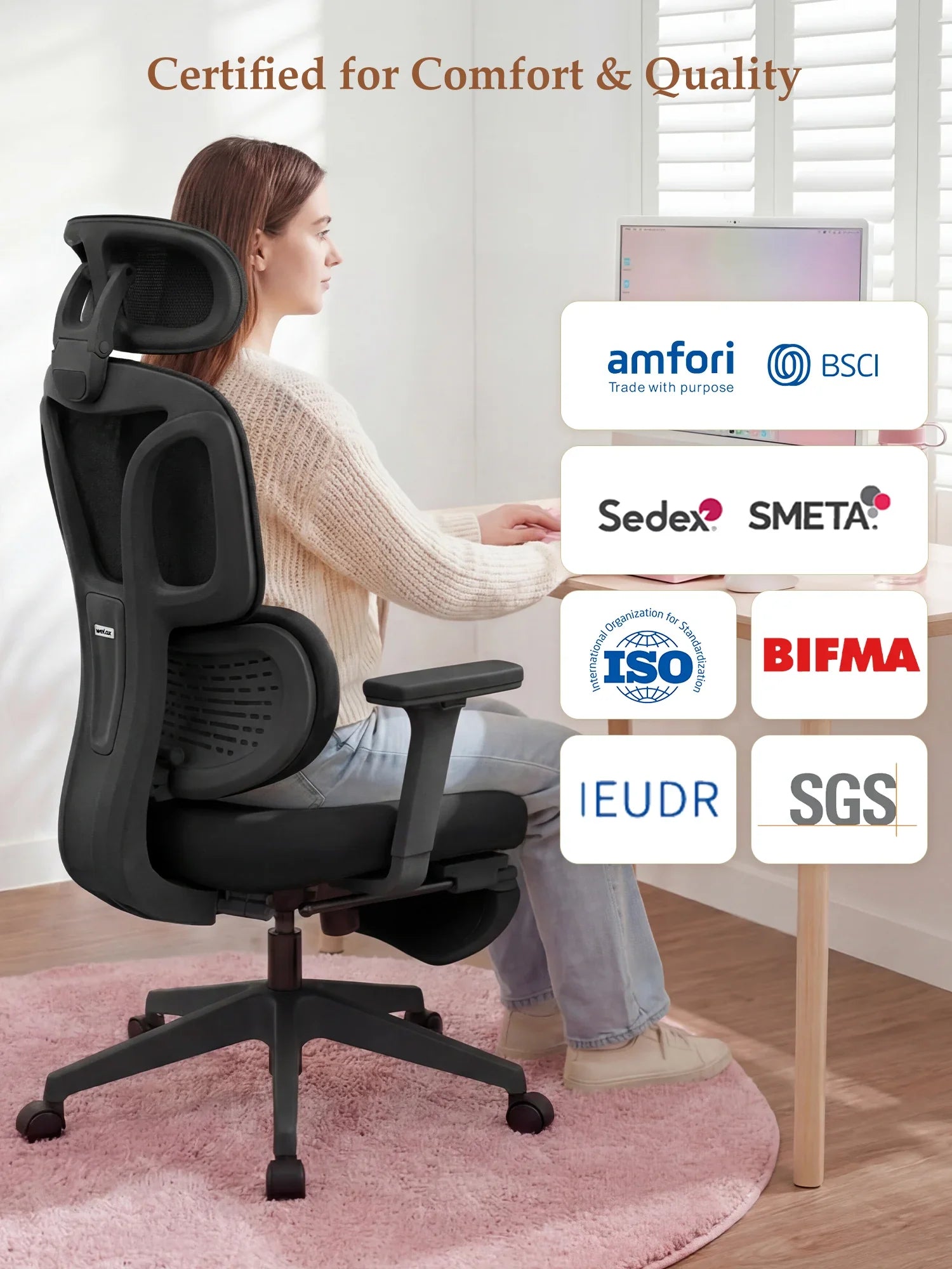 S3 Pro Office Chair with Colorful Lifestyle Design