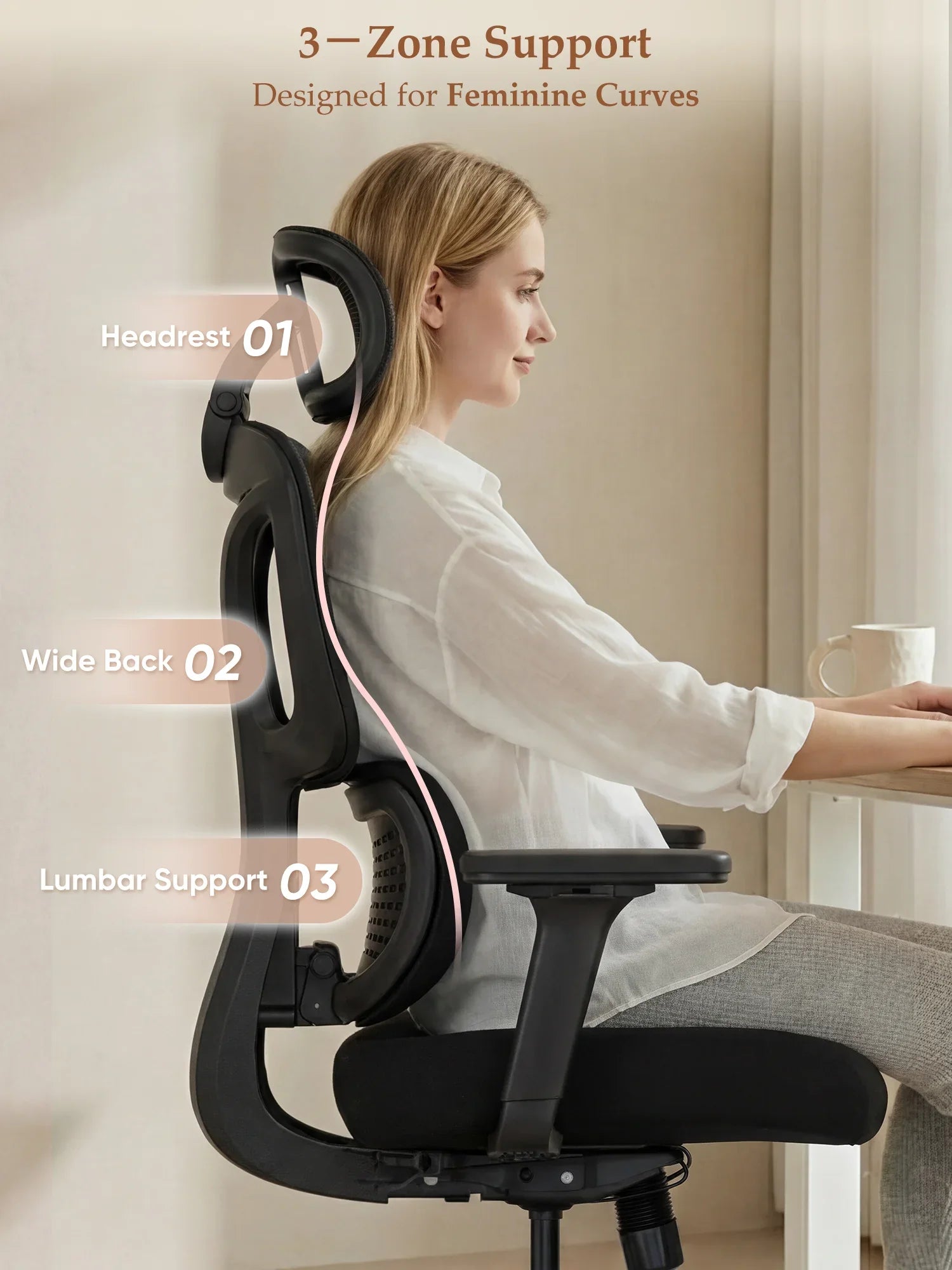 S3 Pro Office Chair with Colorful Lifestyle Design