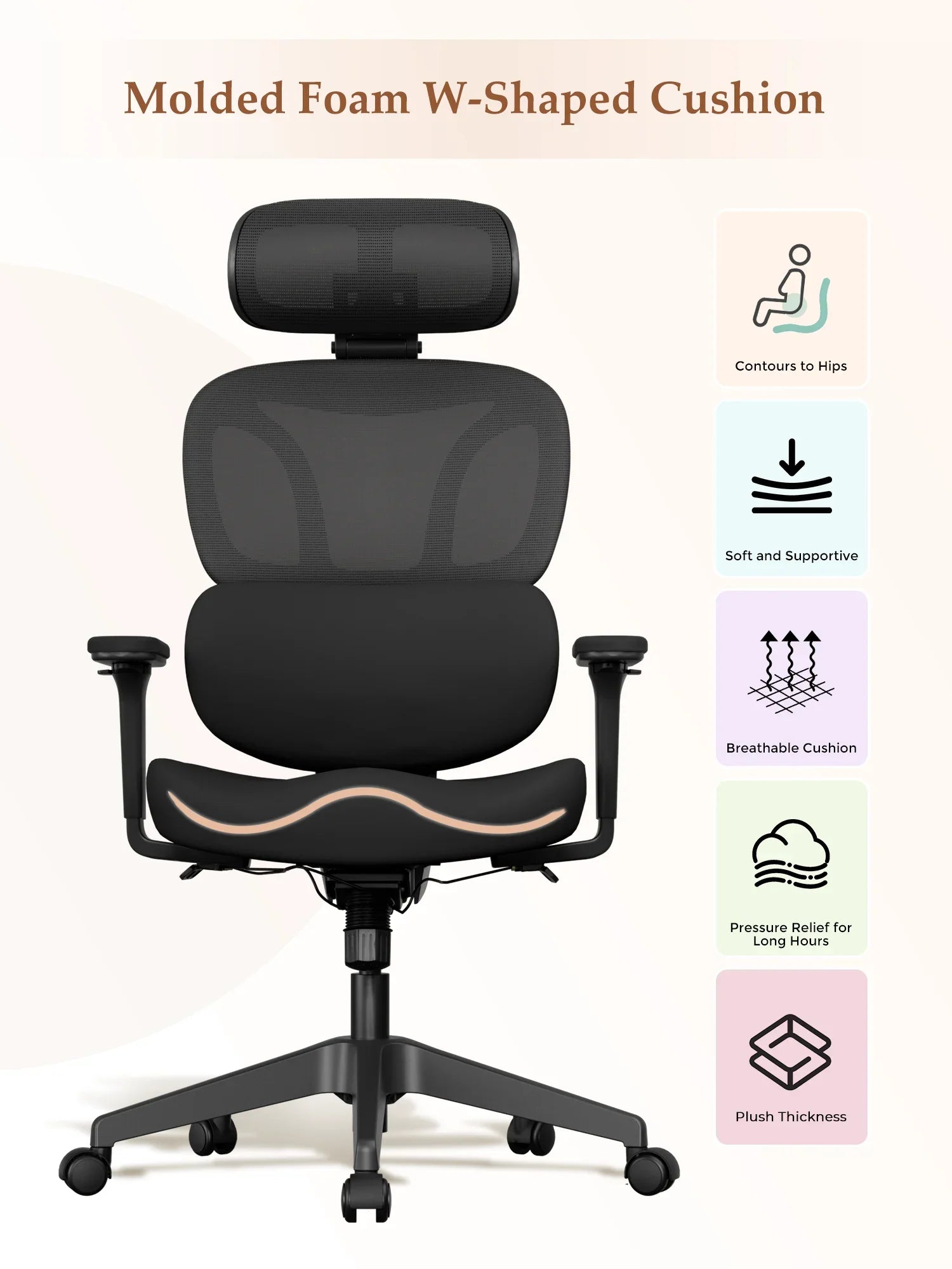 S3 Pro Office Chair with Colorful Lifestyle Design