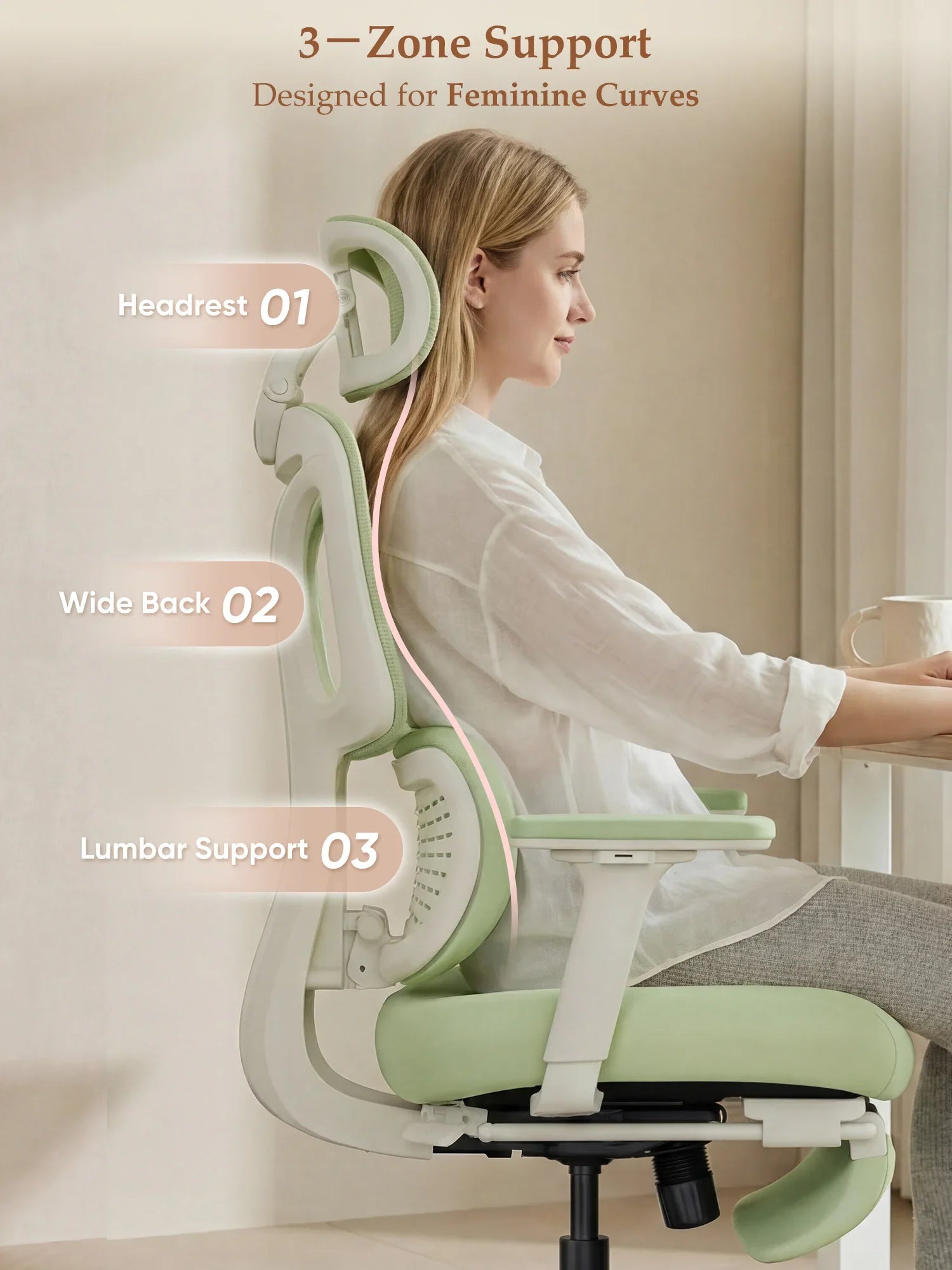 S3 Pro Office Chair with Colorful Lifestyle Design