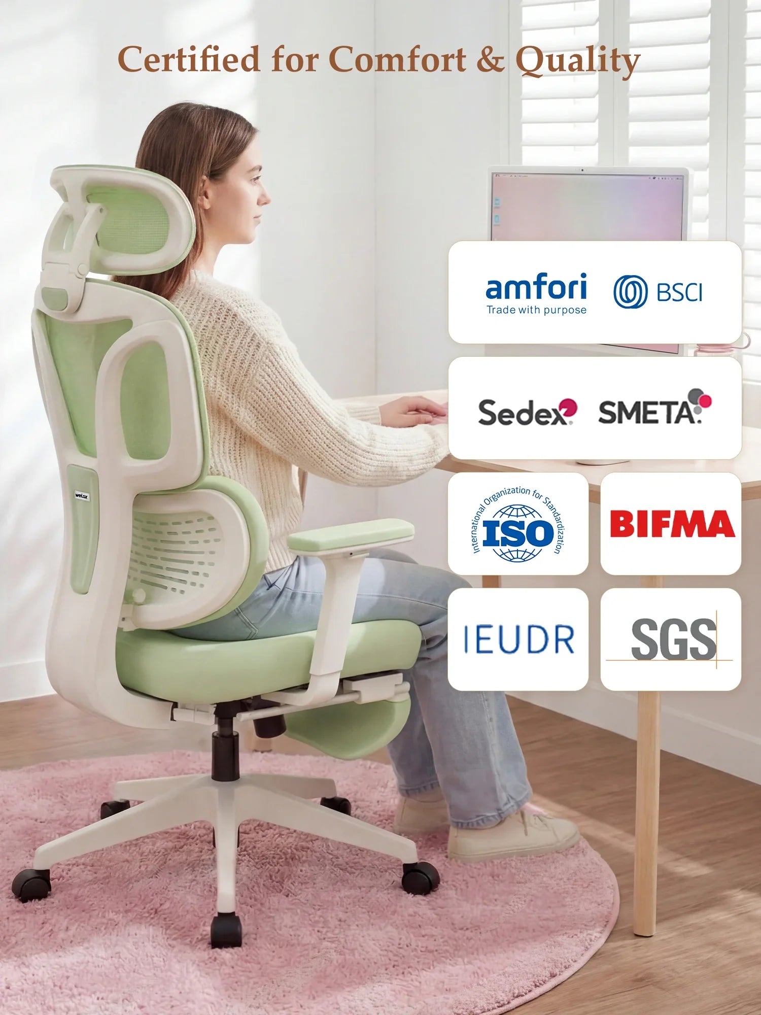 S3 Pro Office Chair with Colorful Lifestyle Design