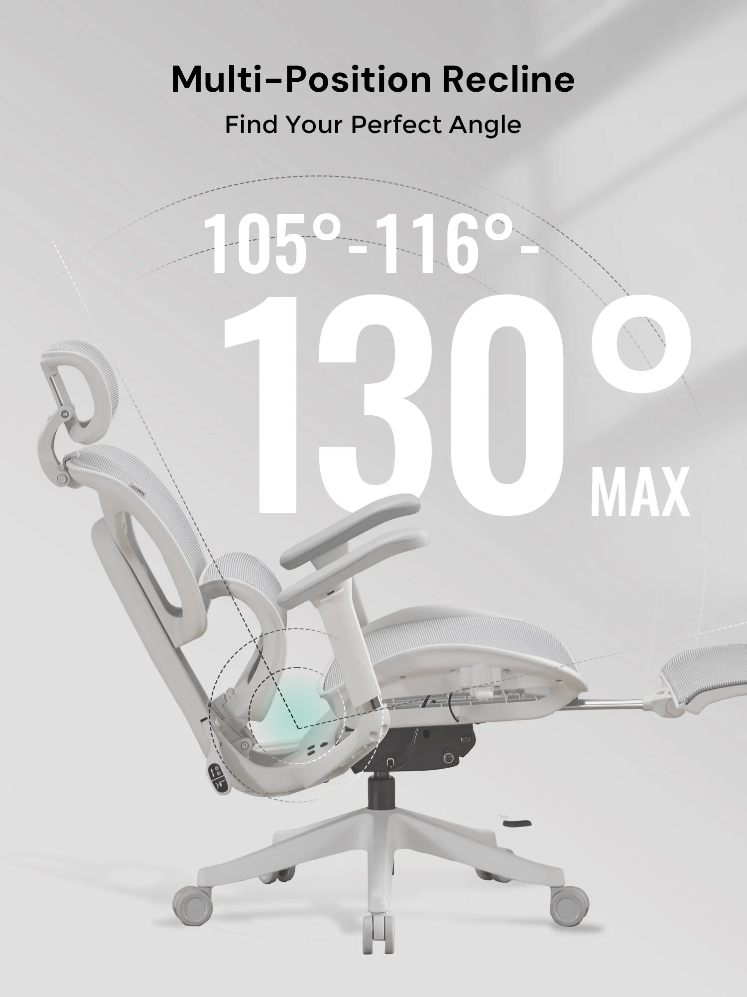 S9 Standard Ergonomic Office Chair with One-Touch Adjustment