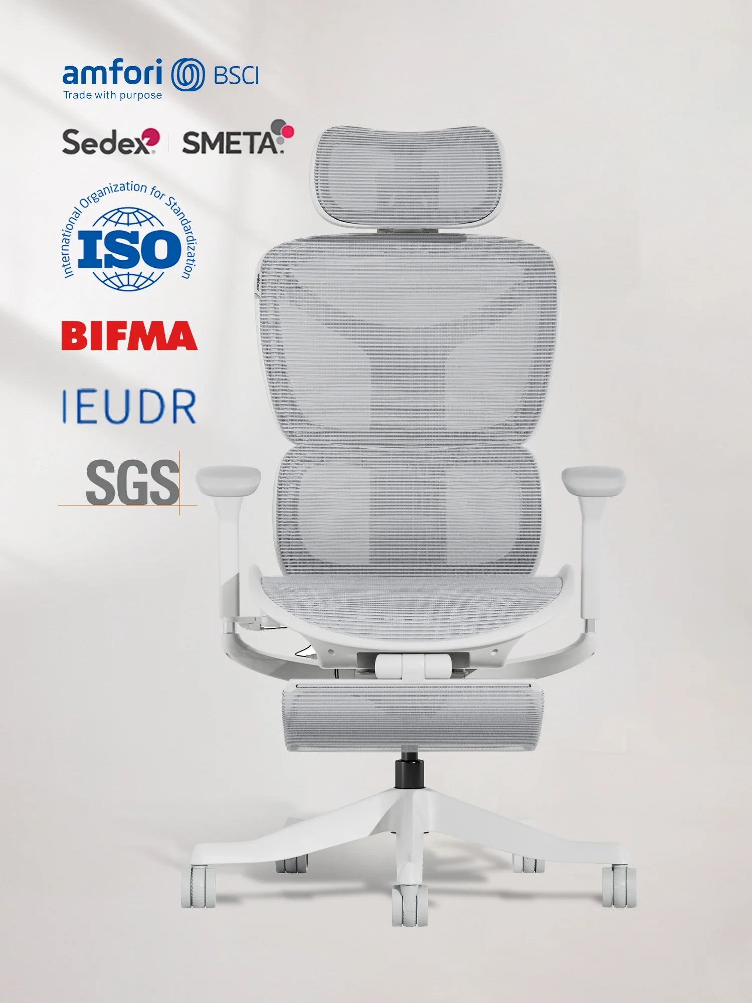 S9 Standard Ergonomic Office Chair with One-Touch Adjustment