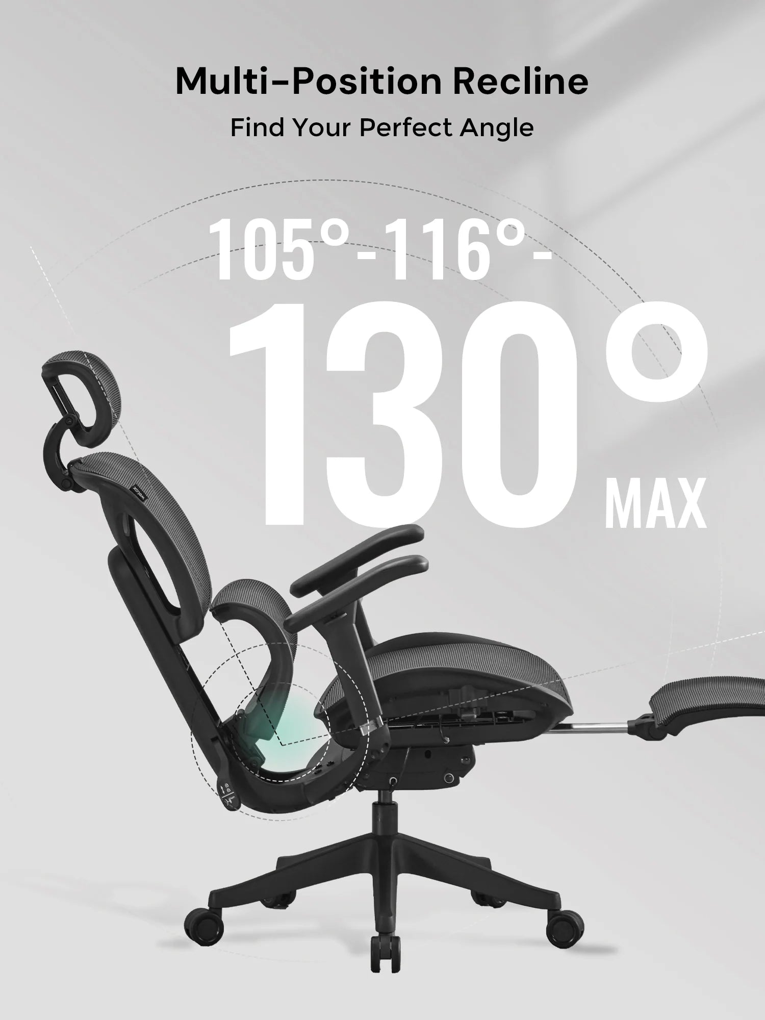 S9 Standard Ergonomic Office Chair with One-Touch Adjustment