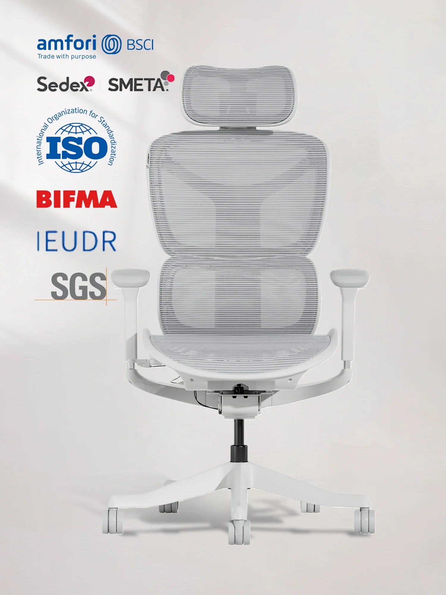 S9 Standard Ergonomic Office Chair with One-Touch Adjustment