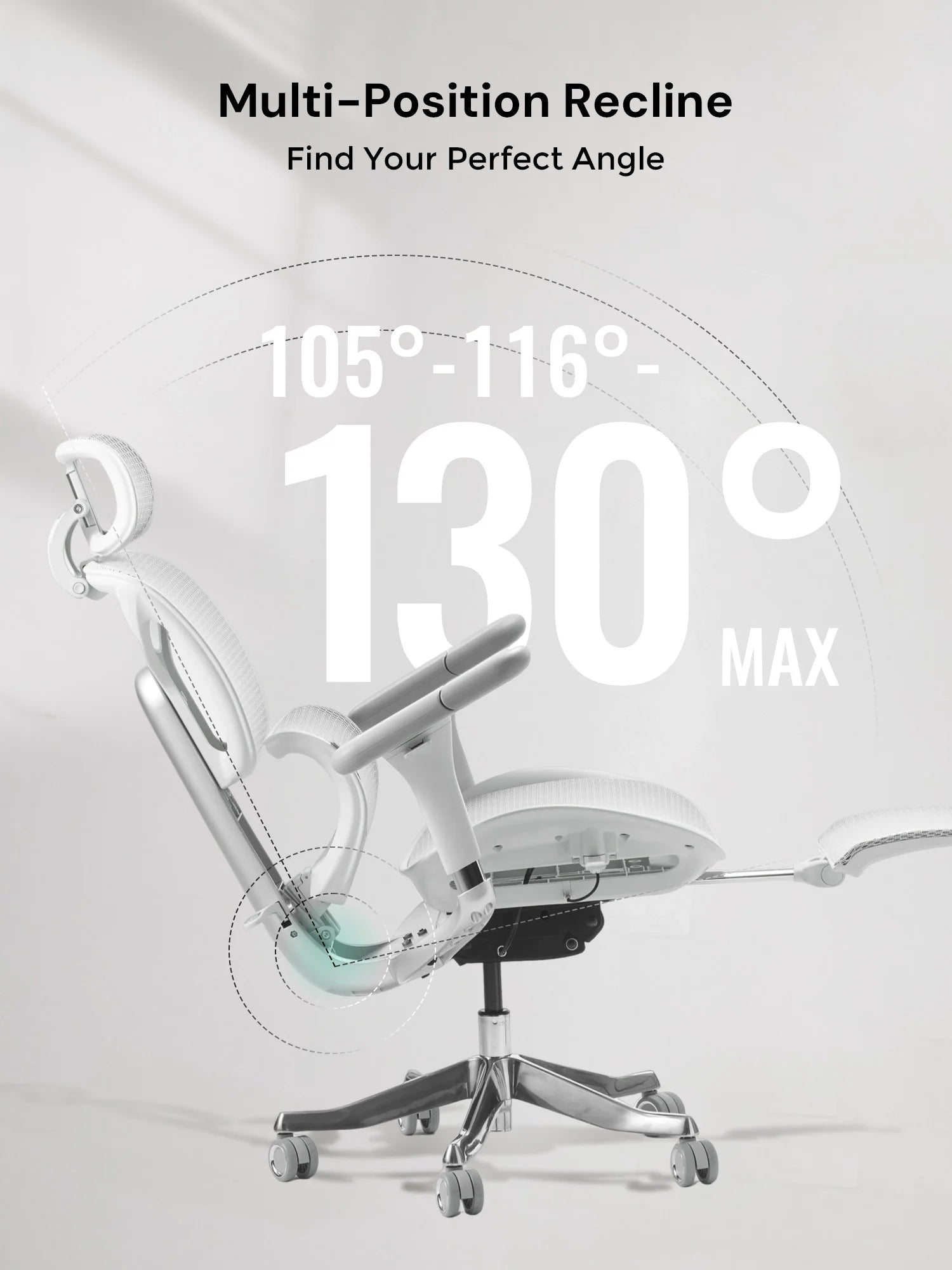 S9 Standard Ergonomic Office Chair with One-Touch Adjustment