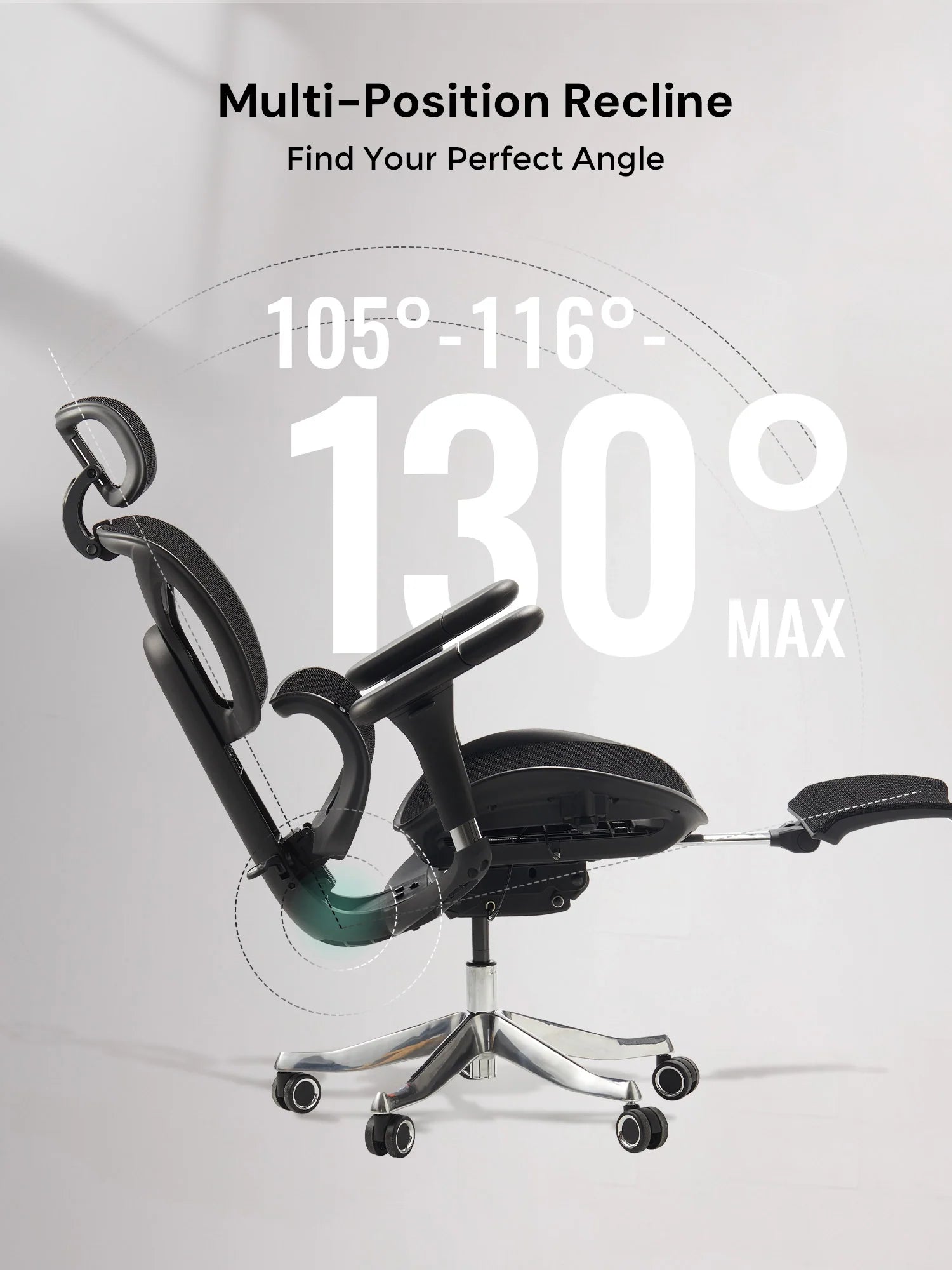 S9 Pro Ergonomic Office Chair with One-Touch Adjustment