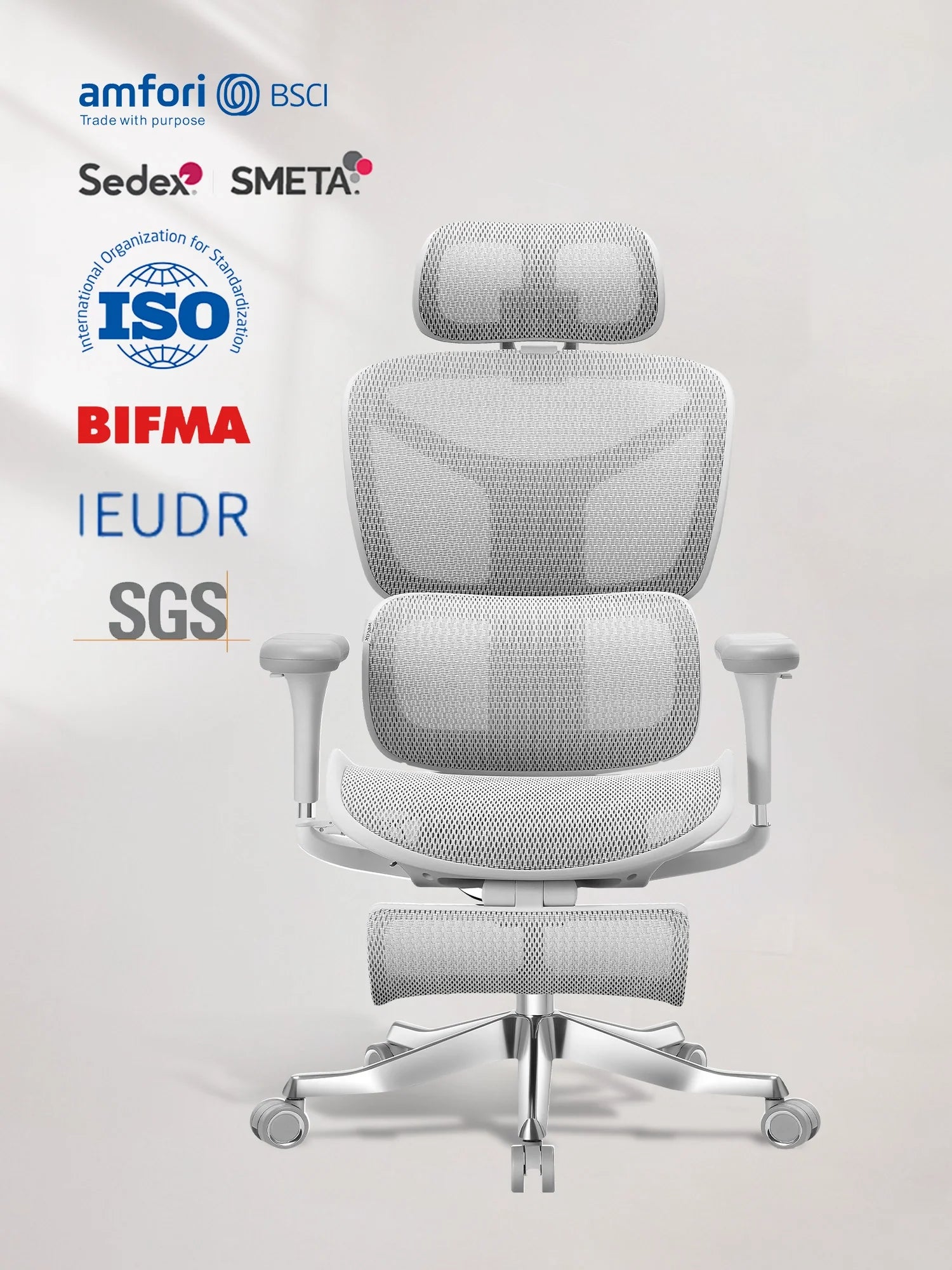 S9 Standard Ergonomic Office Chair with One-Touch Adjustment