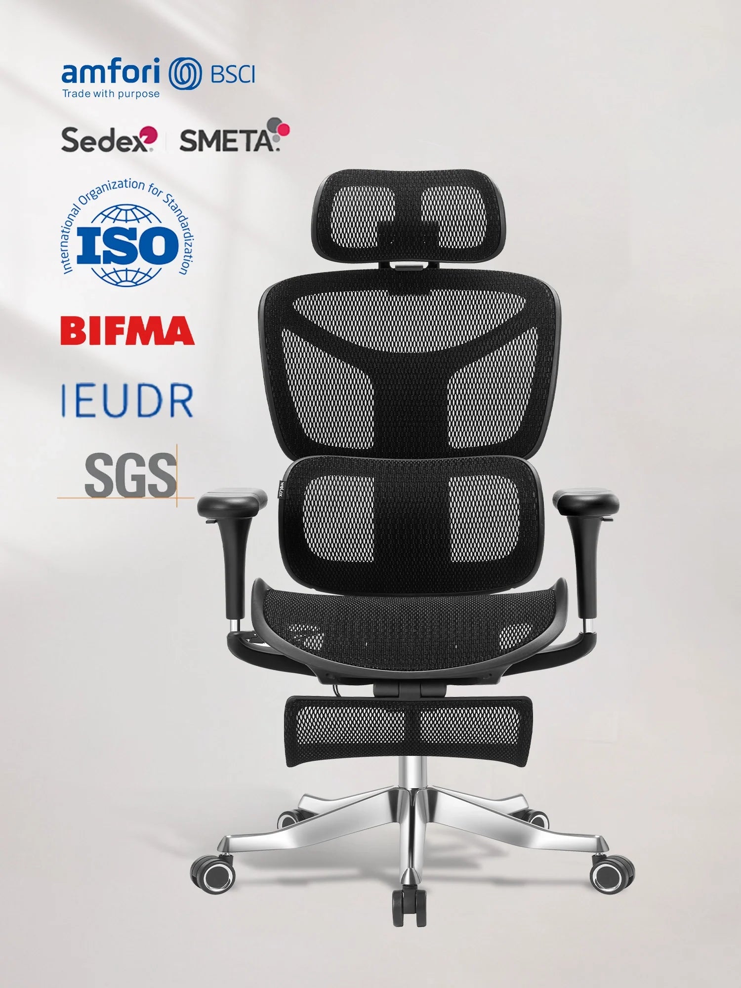 S9 Pro Ergonomic Office Chair with One-Touch Adjustment